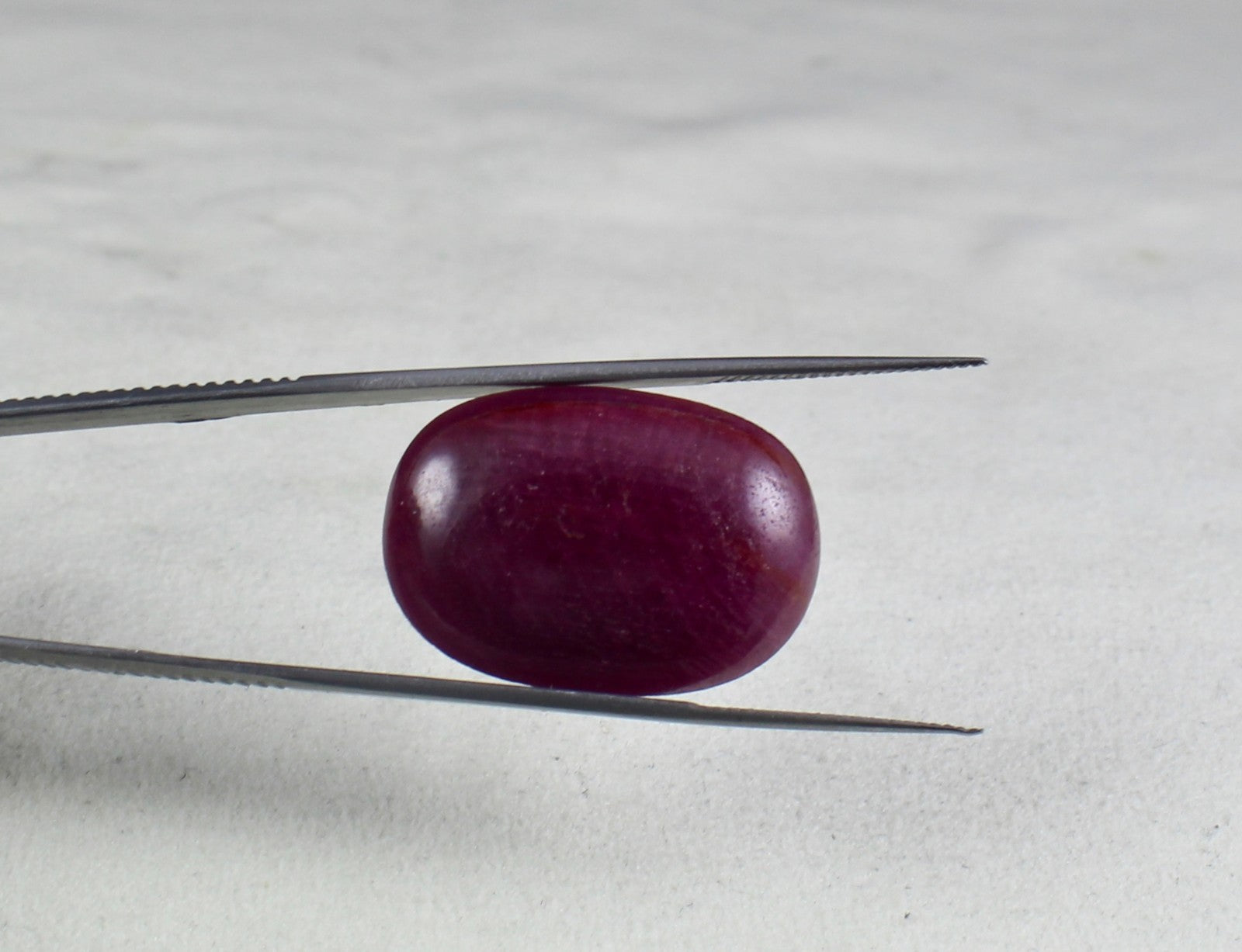 Certified Natural Ruby Oval Cabochon 28x20mm 39.76 Ct Gemstone Pendant Ring