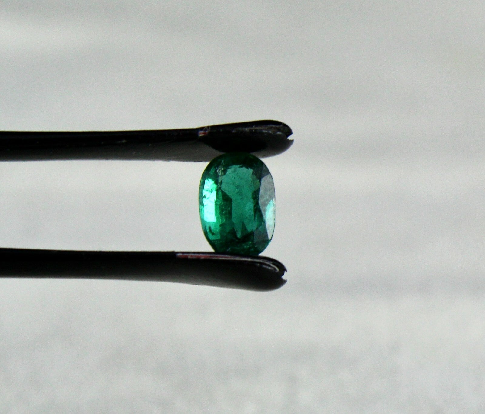 Certified 7x5 Mm Oval Emerald 0.66 Ct Zambian Untreated Gemstone Ring, Pendant