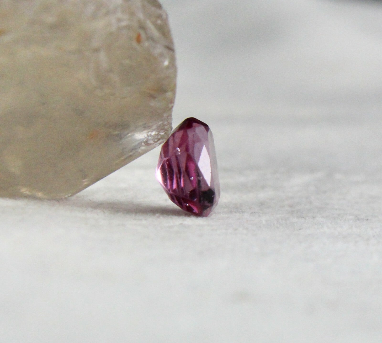 Certified Natural Antique Spinel Laladi 3.32ct Cushion Gemstone For Ring Pendant