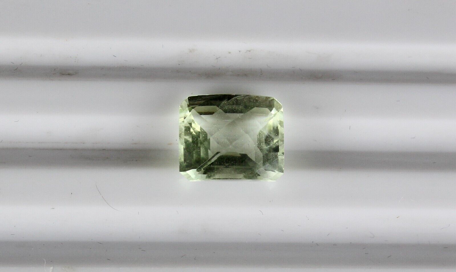 NATURAL GREEN AQUAMARINE CUT OCTAGON 7.29 CTS 13X11 MM GEMSTONE RING PENDANT