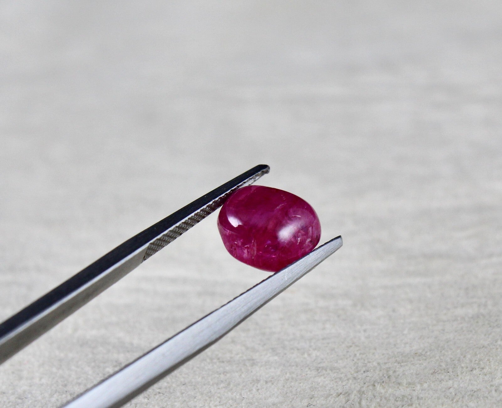 Certified Natural Burmese Ruby 10.48 Ct Fancy Cabochon Gemstone Earring Pair