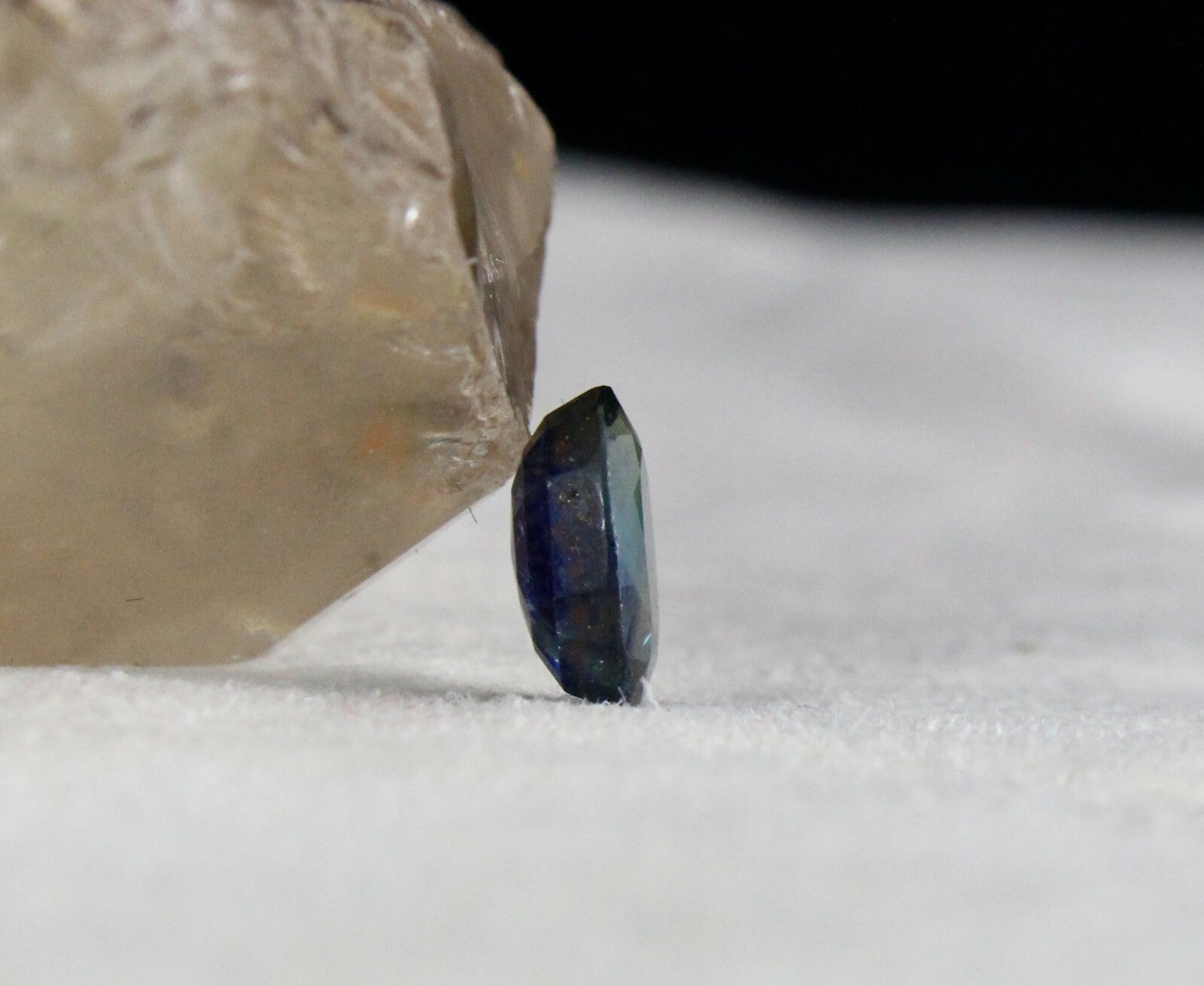 2.44 Ct Natural Unheat Blue Sapphire Oval Cut Loose Gem For Ring/pendant