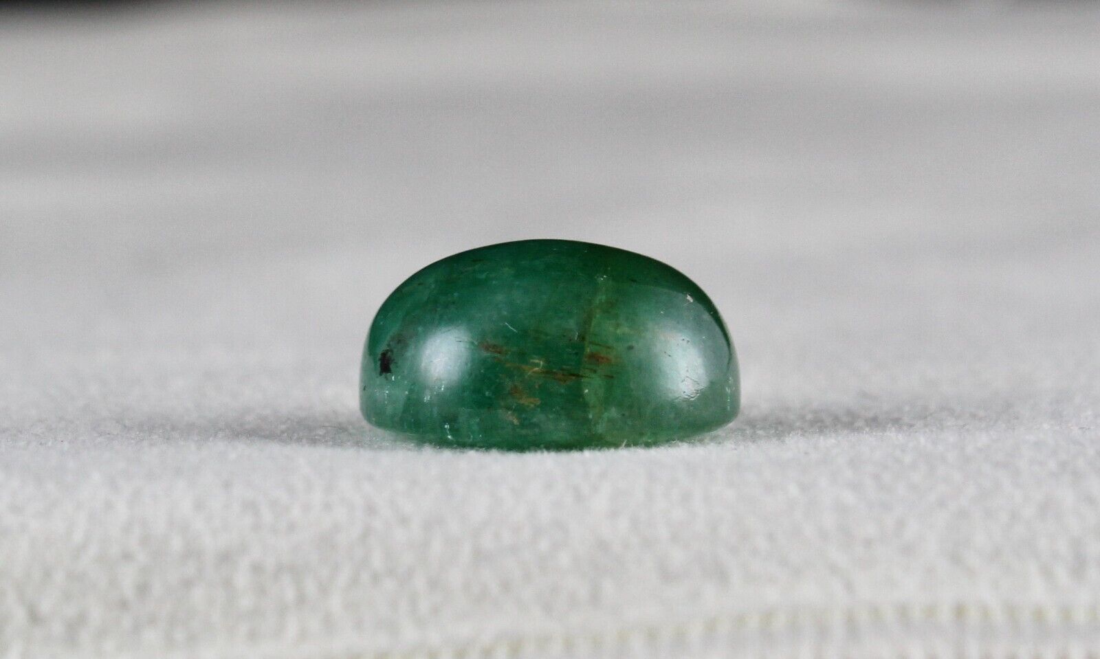 Antique Natural Emerald Oval Cabochon 16.56 Ct Loose Gemstone Ring Pendant