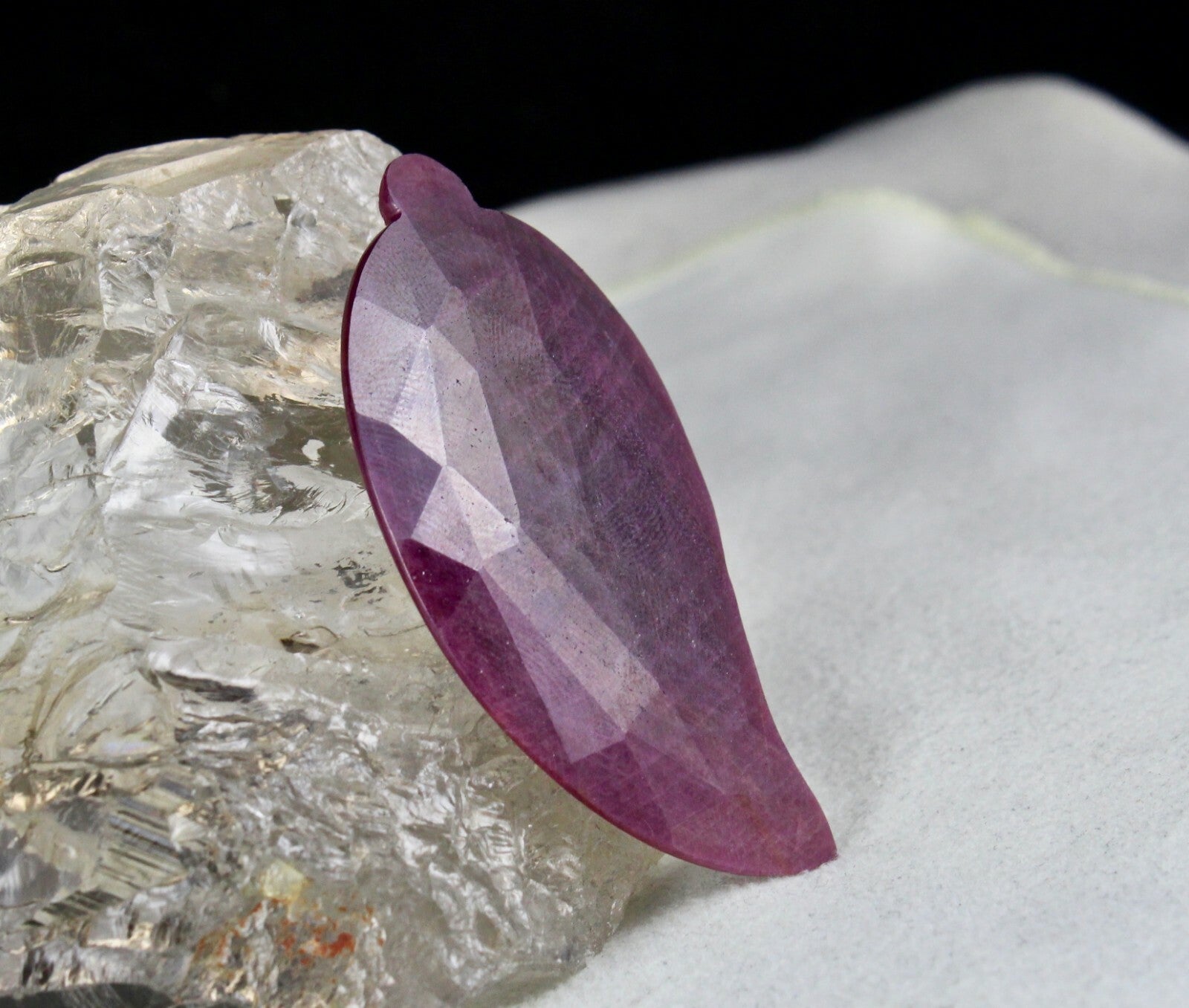 Unheated Natural Ruby Cabochon 93 Ct Loose Gemstone For Designing Pendant