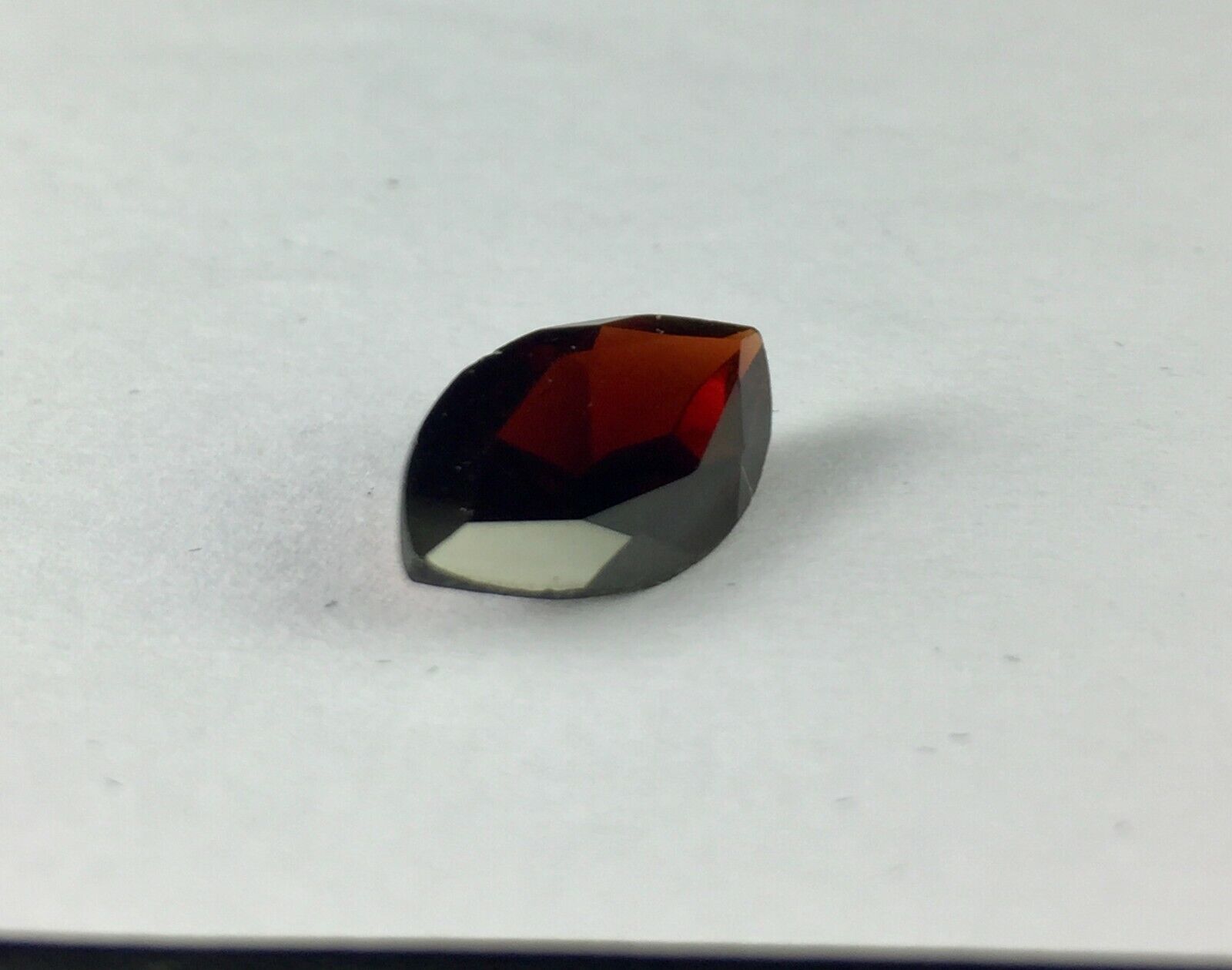 NATURAL RED GARNET MARKIS CUT 20X10 MM 7.17 CARATS FINEST GEMSTONE PENDANT RING