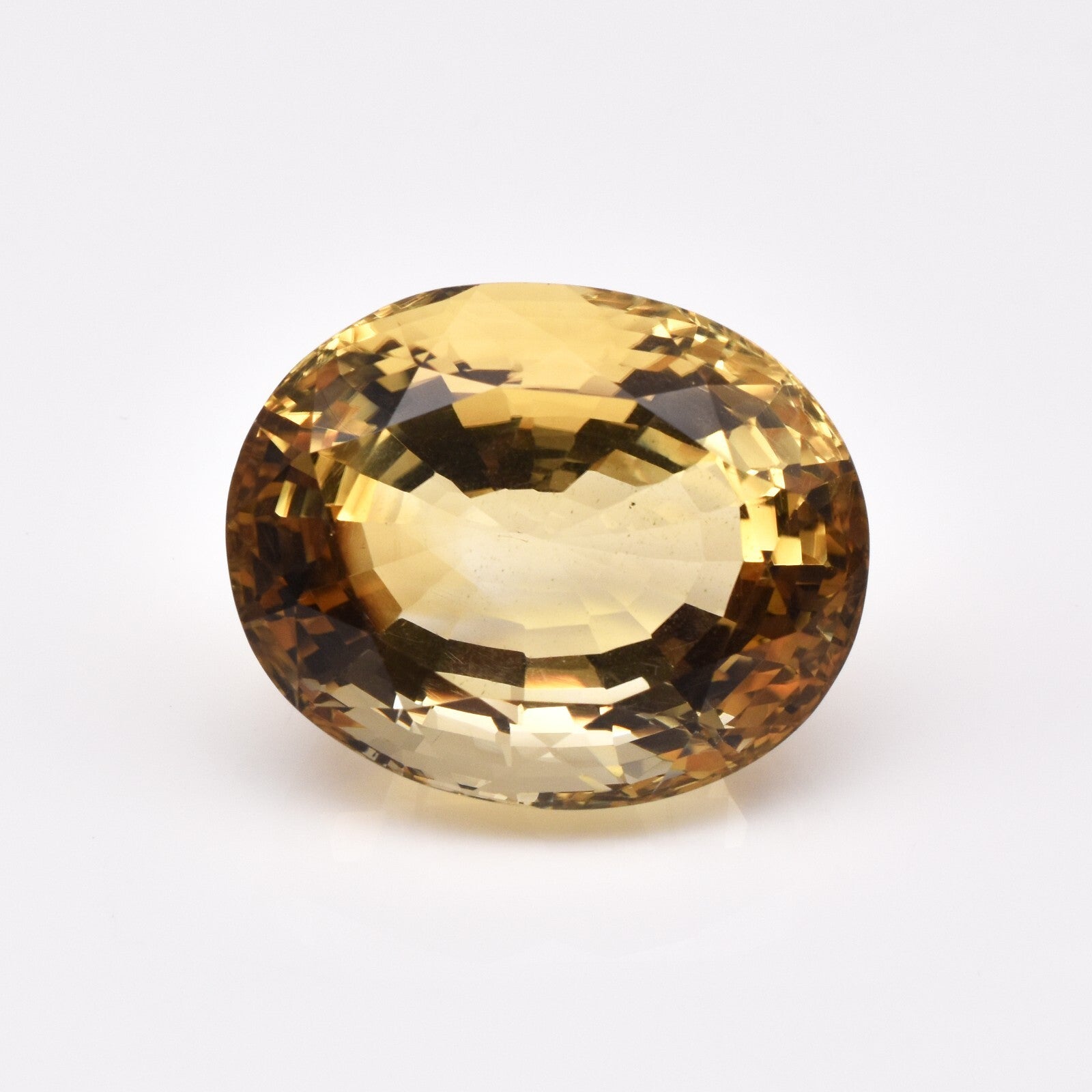 Certified Fine Natural Yellow Citrine 113.33ct Oval Gemstone Pendant Design