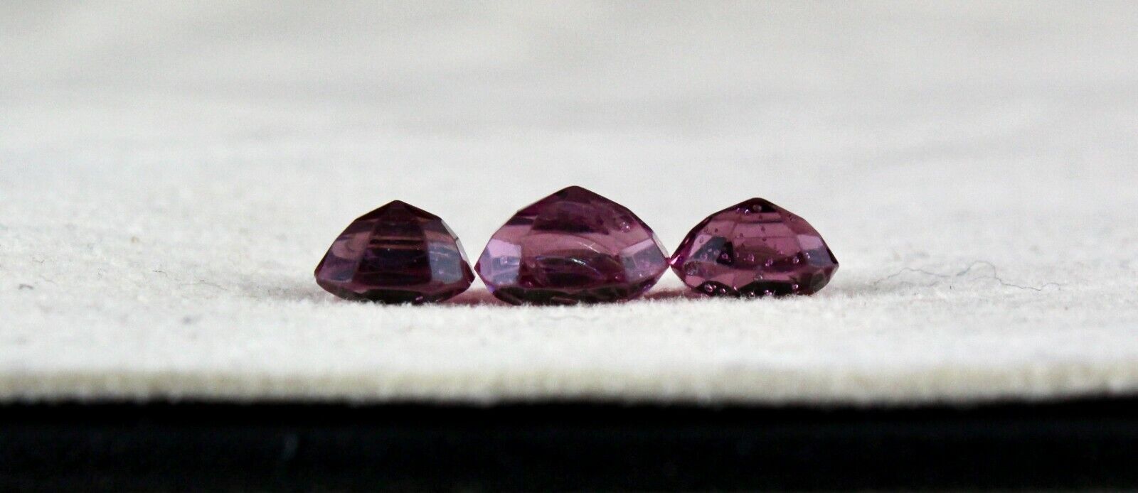 Antique Natural Spinel Cut Old Cushion 3 Pcs 5.08 Cts Gemstone For Ring Pendant