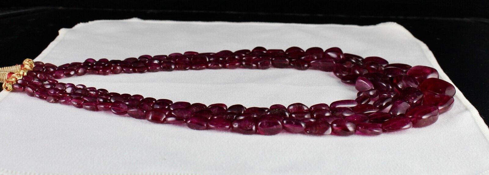 Pink Tourmaline Necklace Rubellite Beads 4L 860 Ct Drill Natural Gemstone String