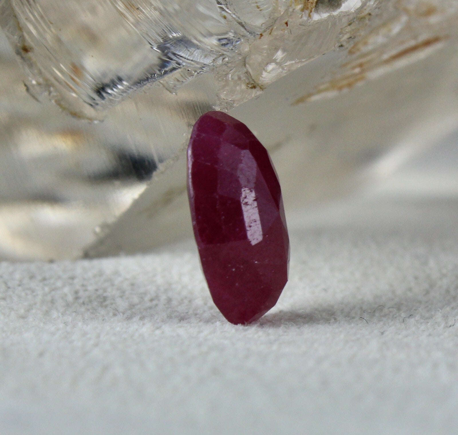 Finest Natural Red Ruby 6.67 Ct Oval Cut Gemstone For Ring Pendant Jewelry