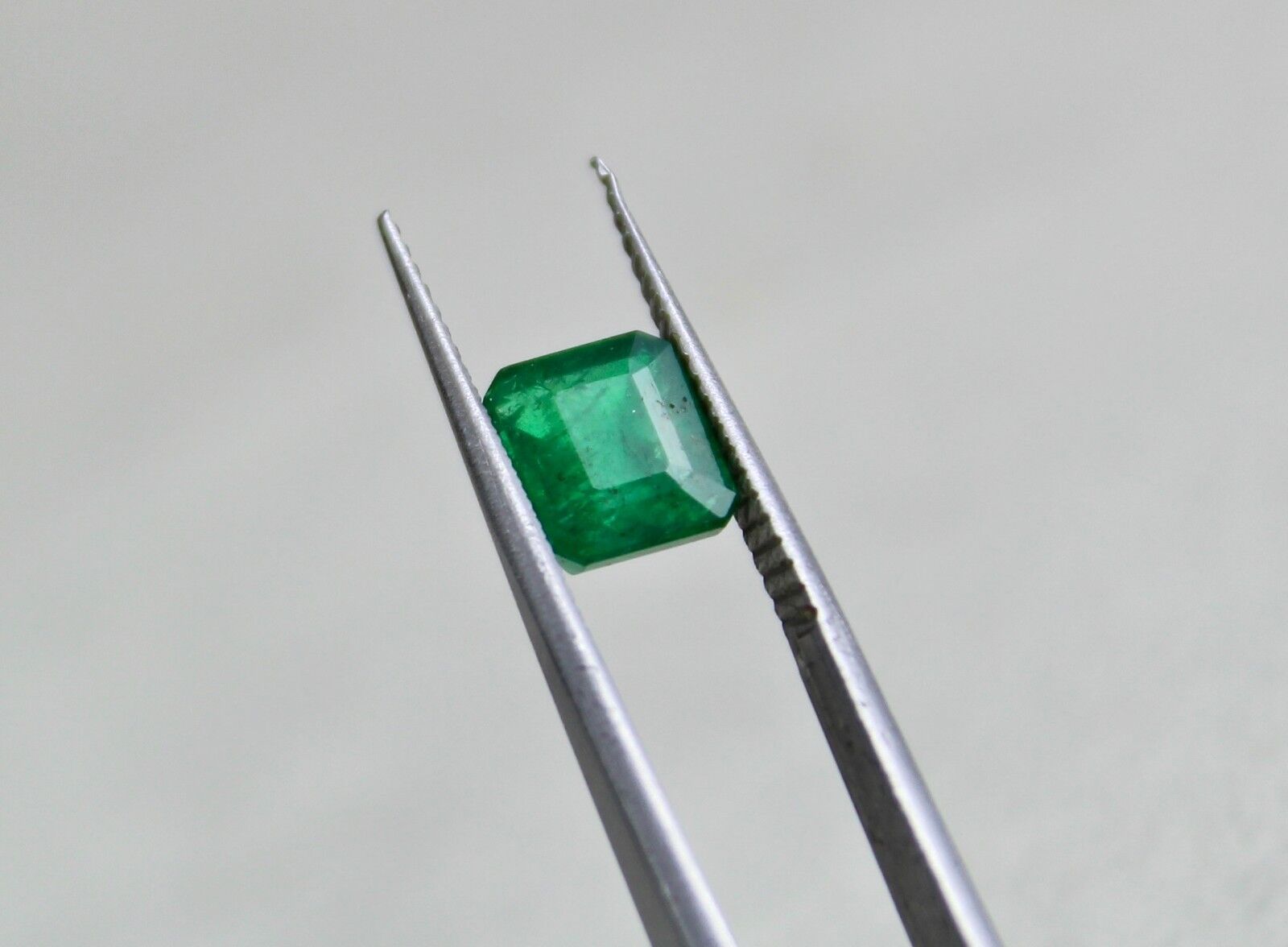 NATURAL ZAMBIAN EMERALD OCTAGON CUT GEMSTONE 3 PIECES 3.42 CARATS FOR DESIGNING