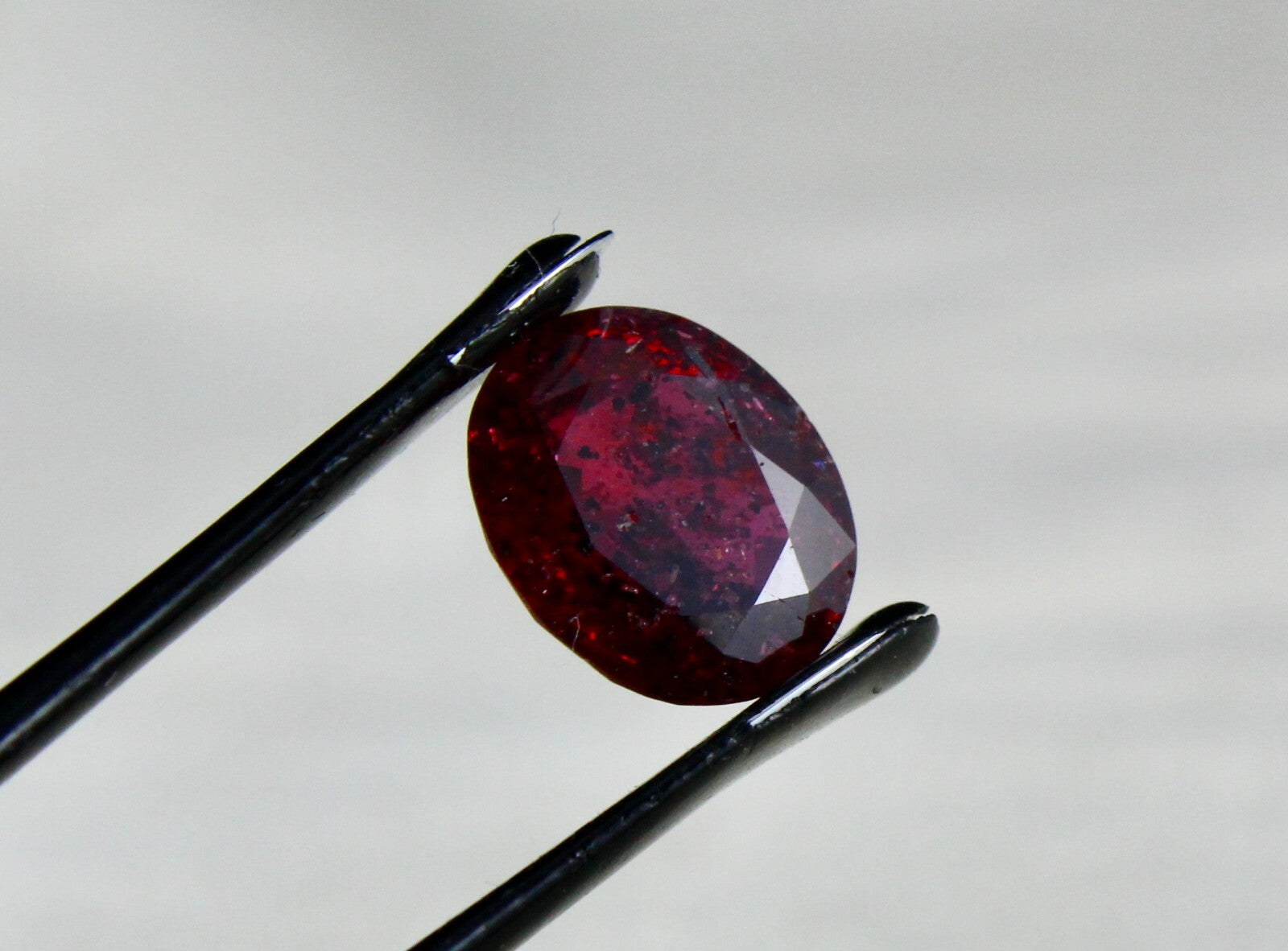 Certified Natural Red Untreated Ruby 5.38ct Oval Astrology Ring Pendant