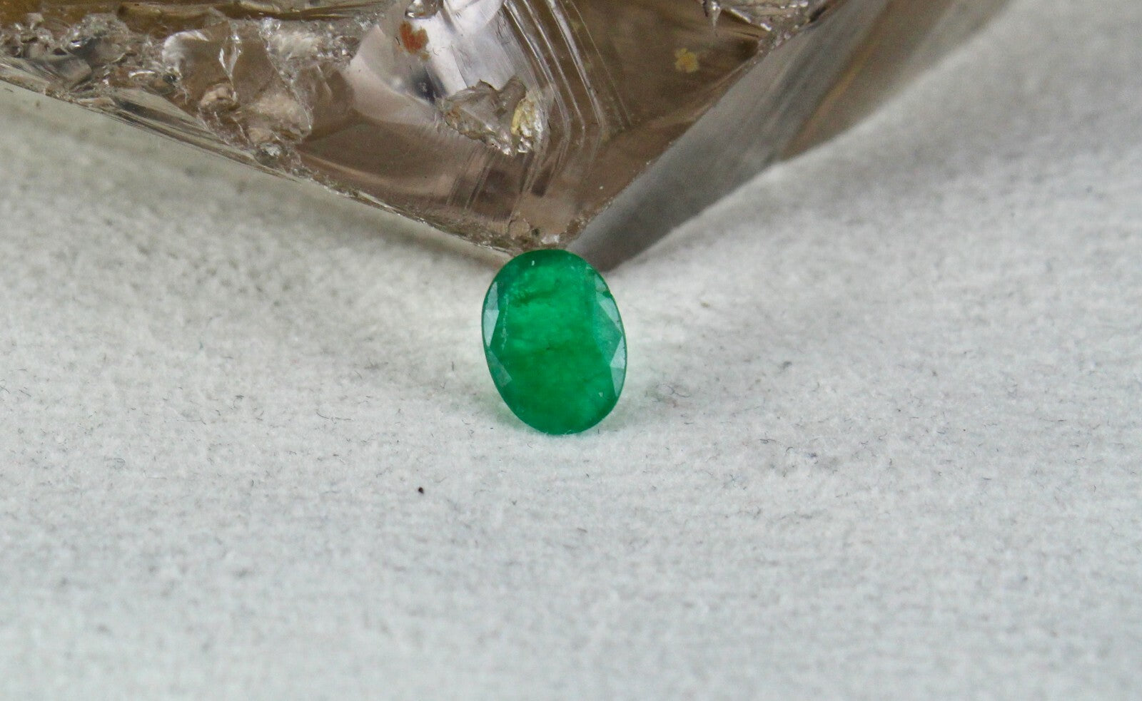 Natural Zambian Emerald Oval Bracelet Set 7 Pcs 7.30 Ct Gemstone For Women