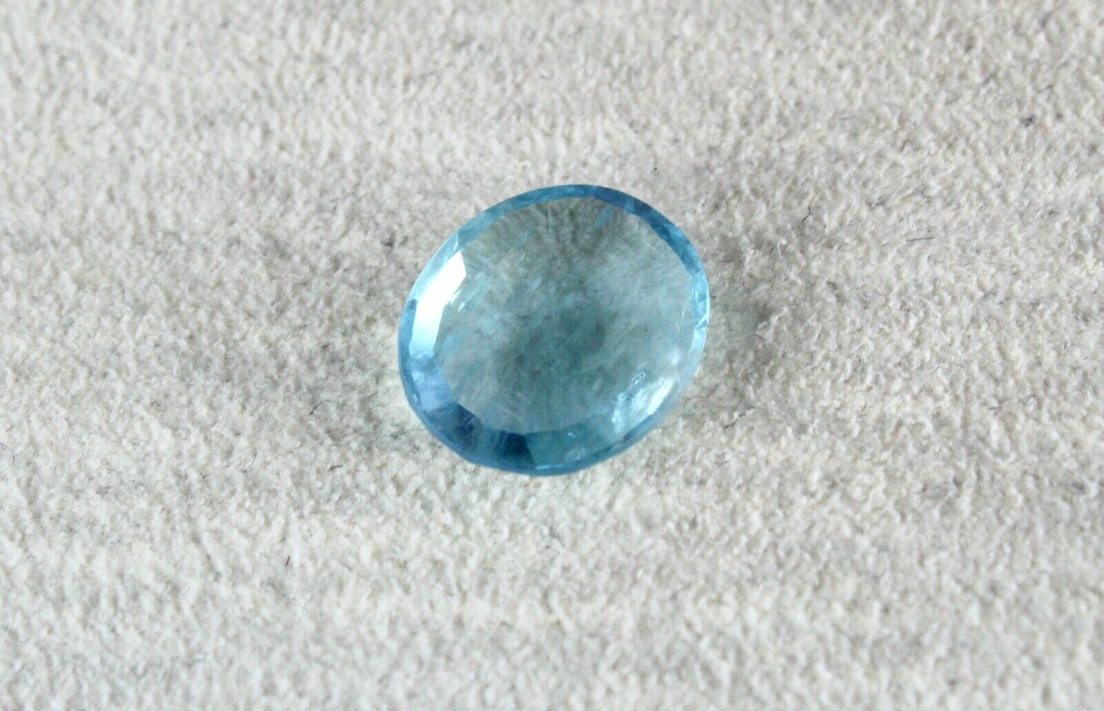 NATURAL BLUE AQUAMARINE OVAL CUT 4.60 CTS GEMSTONE FOR DESIGNING RING PENDANT