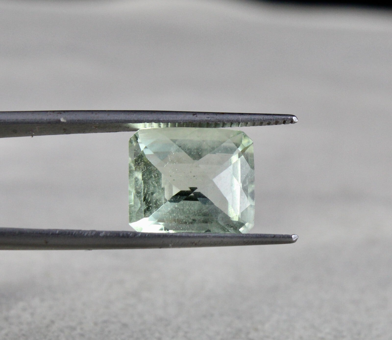 Natural Green Aquamarine 7.29ct Octagon 13x11mm Gemstone Ring Pendant Silver