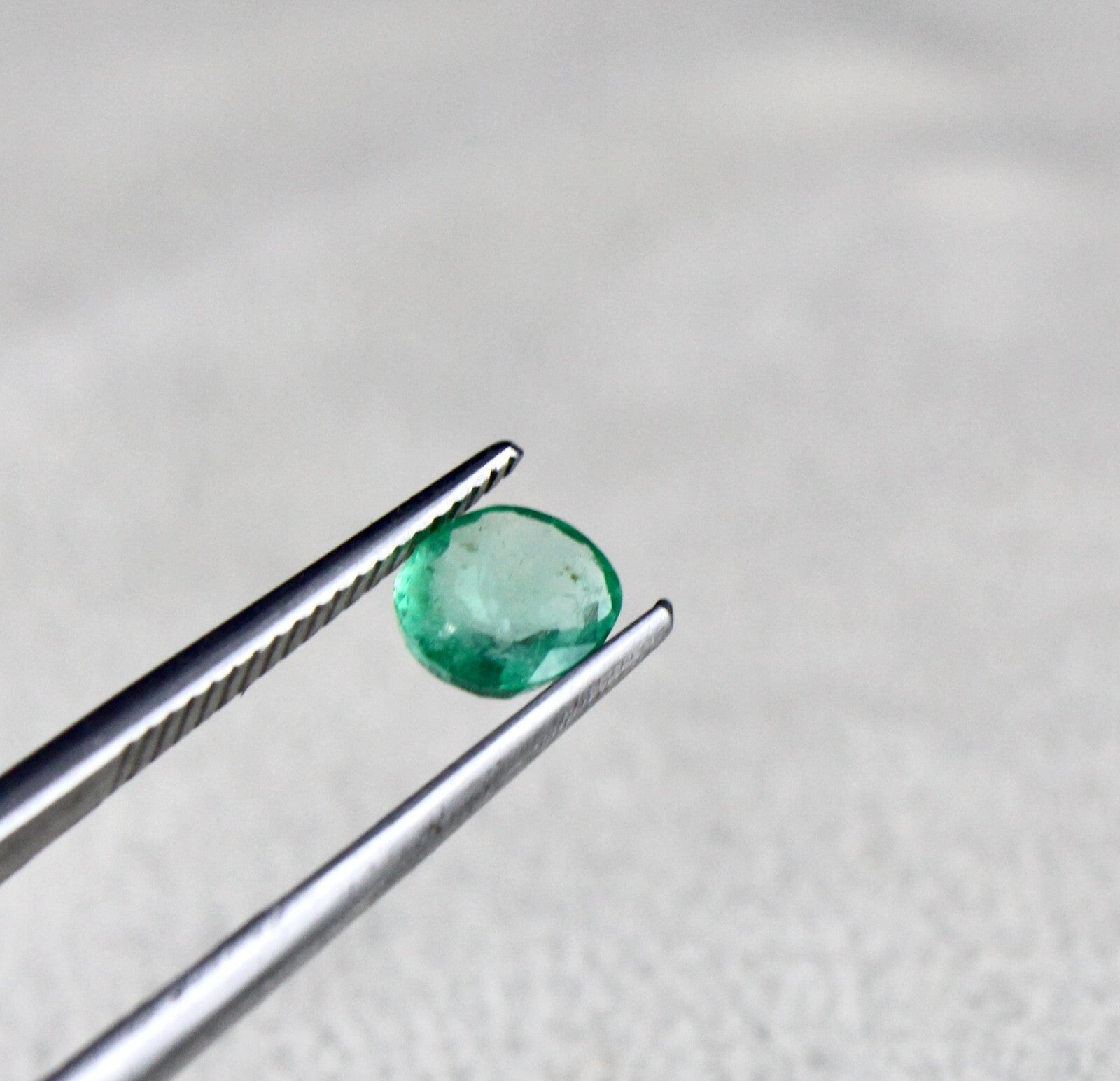 Natural Colombian Emerald Oval 3 Pcs 1.31 Ct Gemstone Designing Jewels