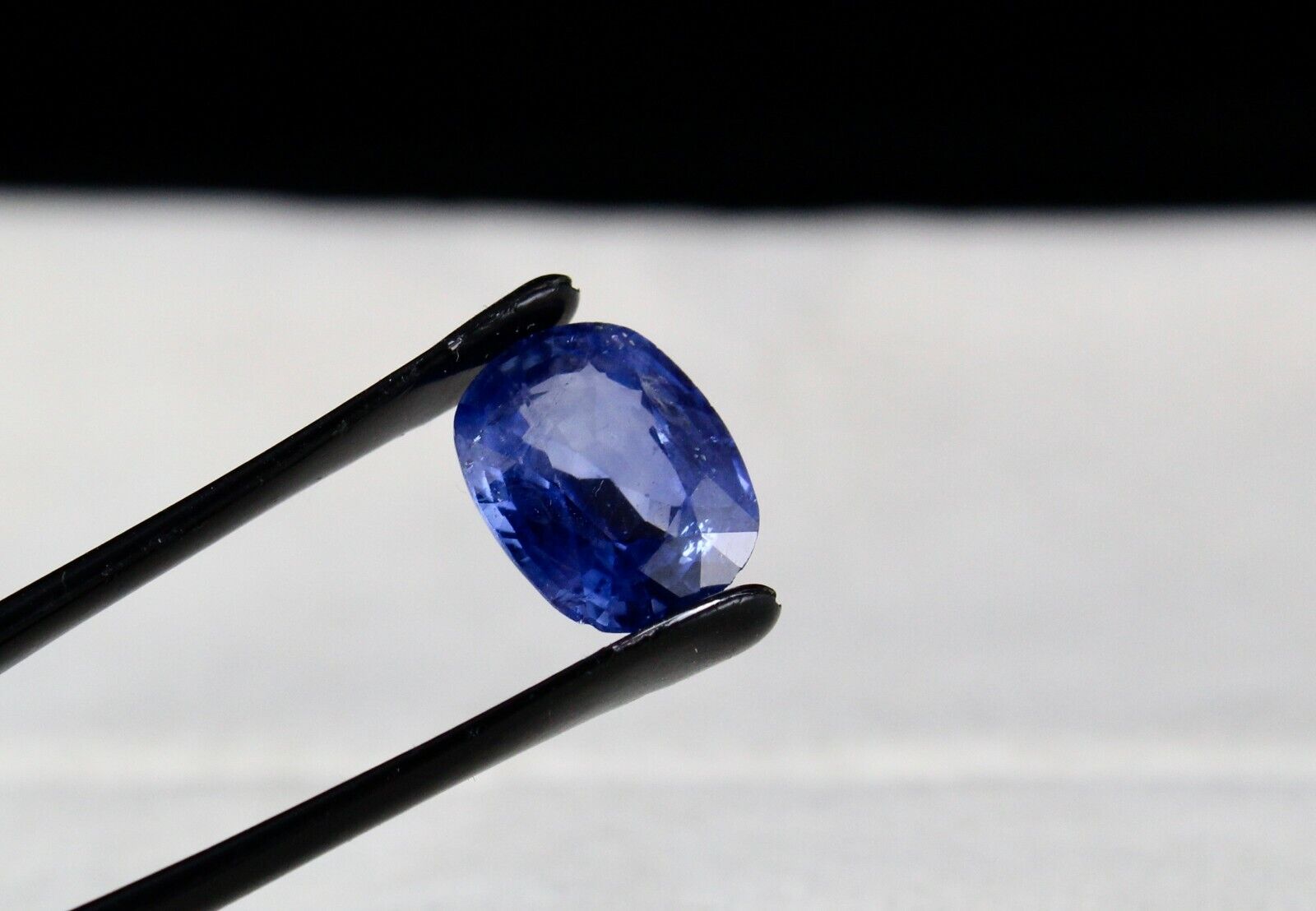 NATURAL UNHEAT BURMA BLUE SAPPHIRE CUSHION CUT 12X9 MM 5.84 CARATS GEMSTONE RING