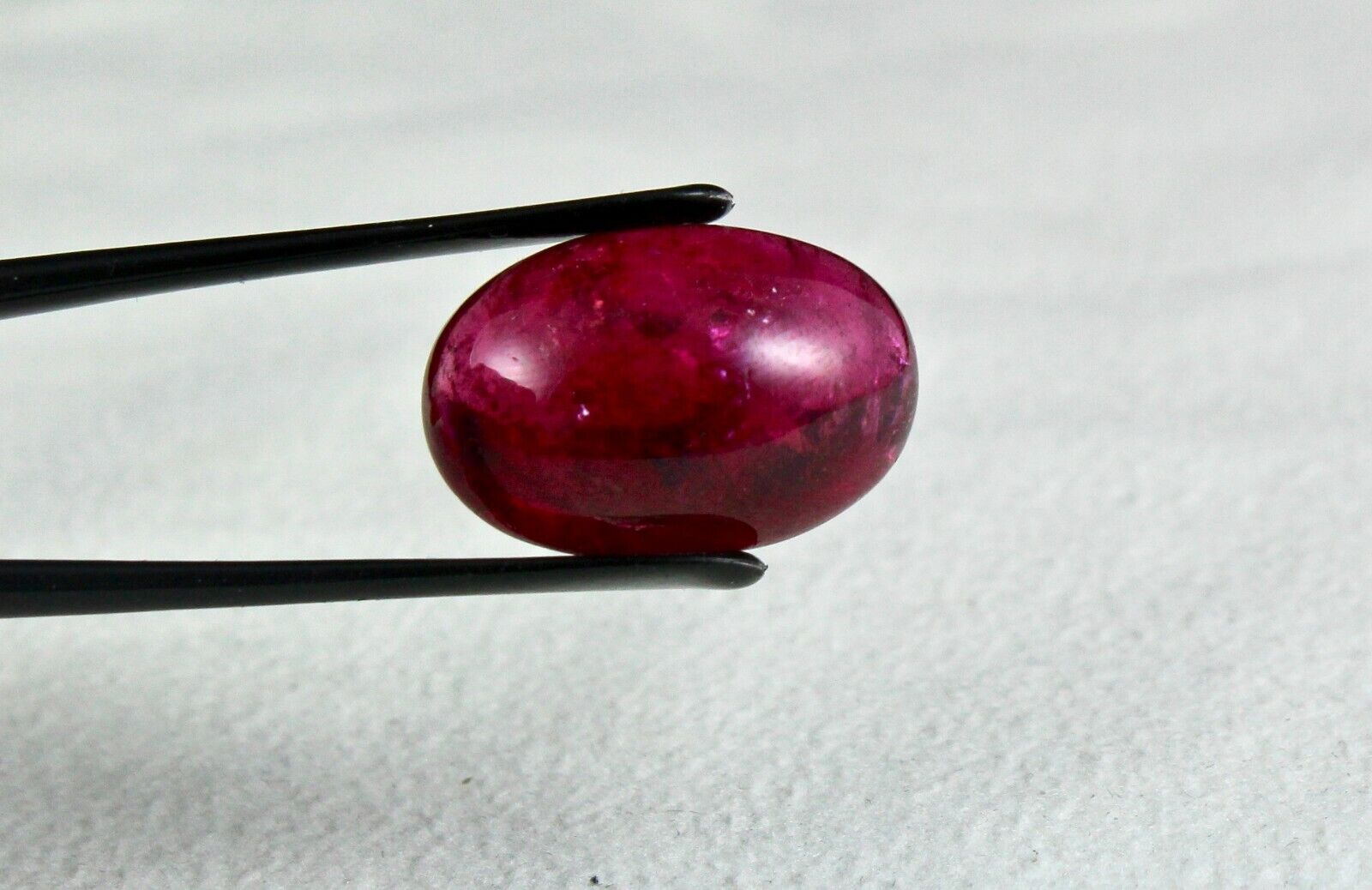 Natural Pink Tourmaline Rubellite Oval Cabochon 23 Ct Fine Gemstone Ring Pendant