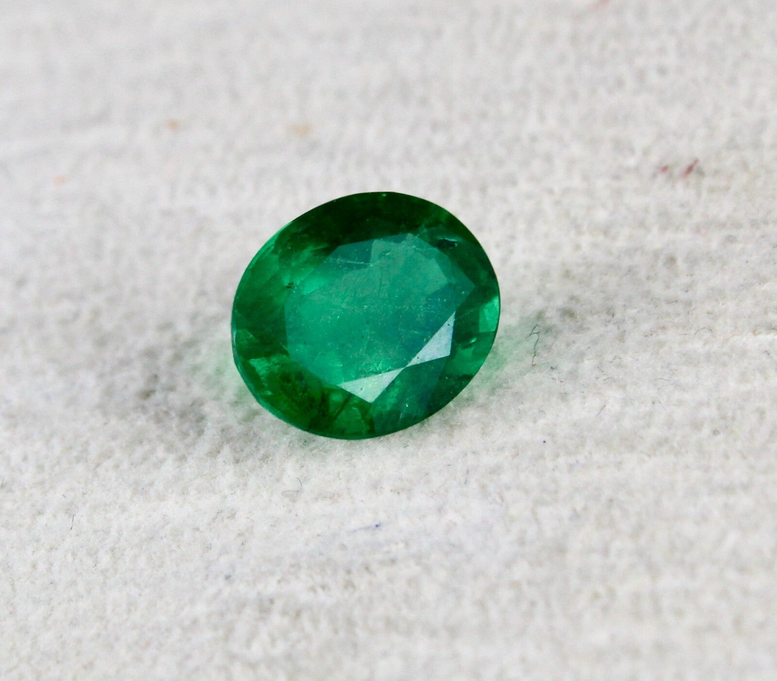 Certified Natural Zambia Emerald Oval Cut 11x9mm 4ct Loose Gemstone Ring