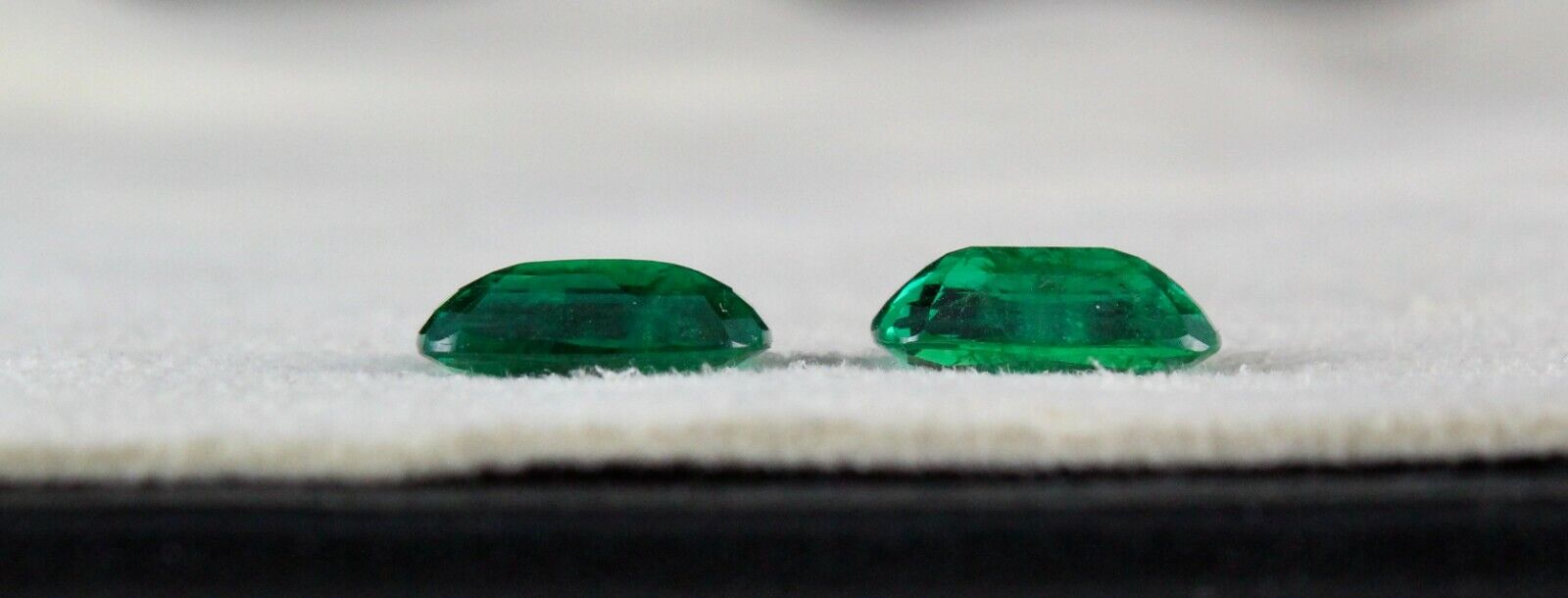 GTL CERTIFIED NATURAL ZAMBIAN EMERALD CUSHION CUT PAIR EARRING 5.12 CTS GEMSTONE