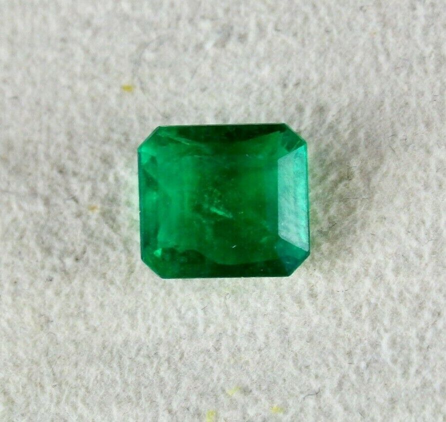 GTL CERTIFIED NATURAL EMERALD OCTAGON CUT 9X8 MM 2.89 CTS FINE GEMSTONE FOR RING