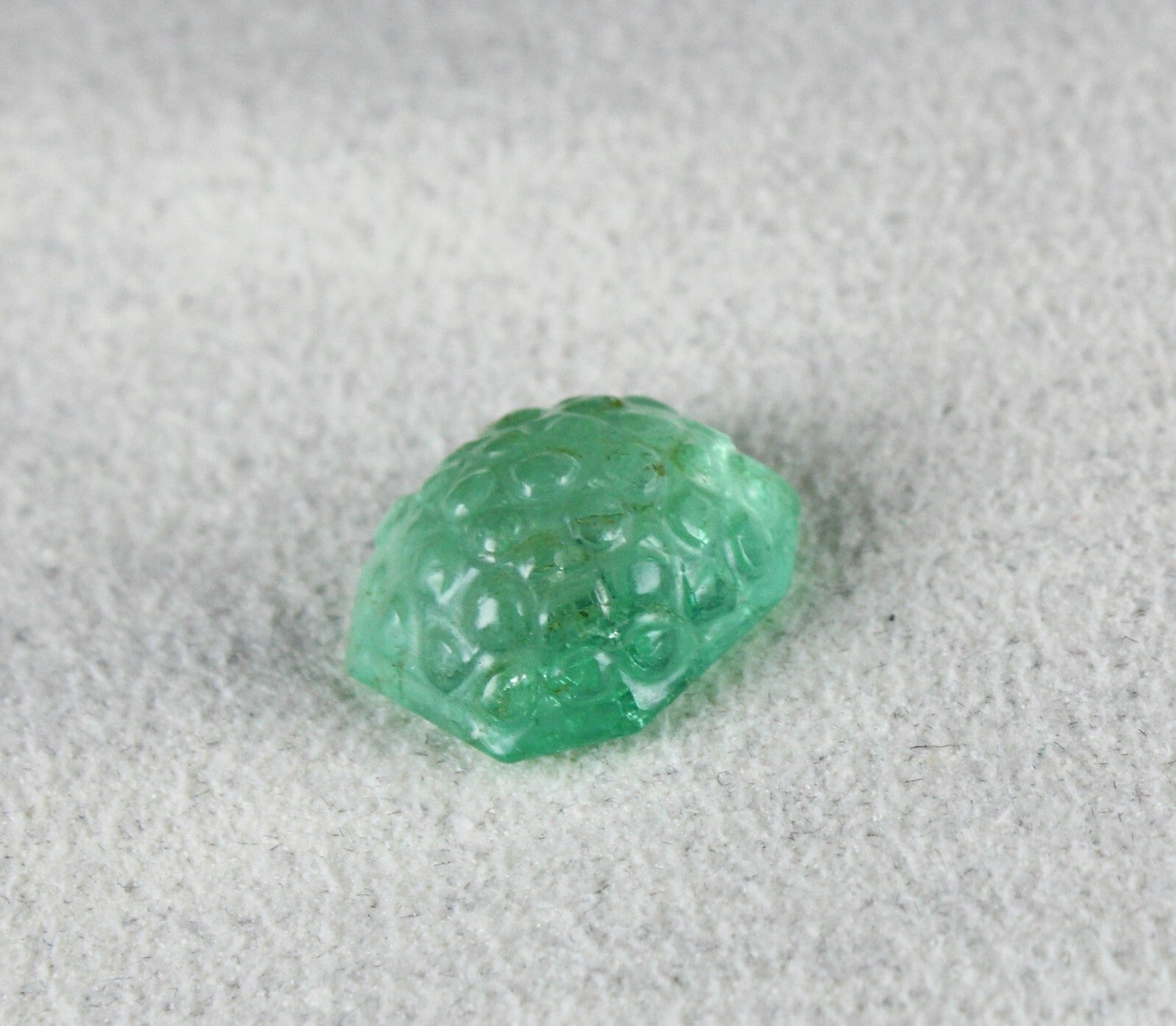 Certified Natural Colombian Emerald 8.36ct Octagon Cut Gemstone Ring Pendant