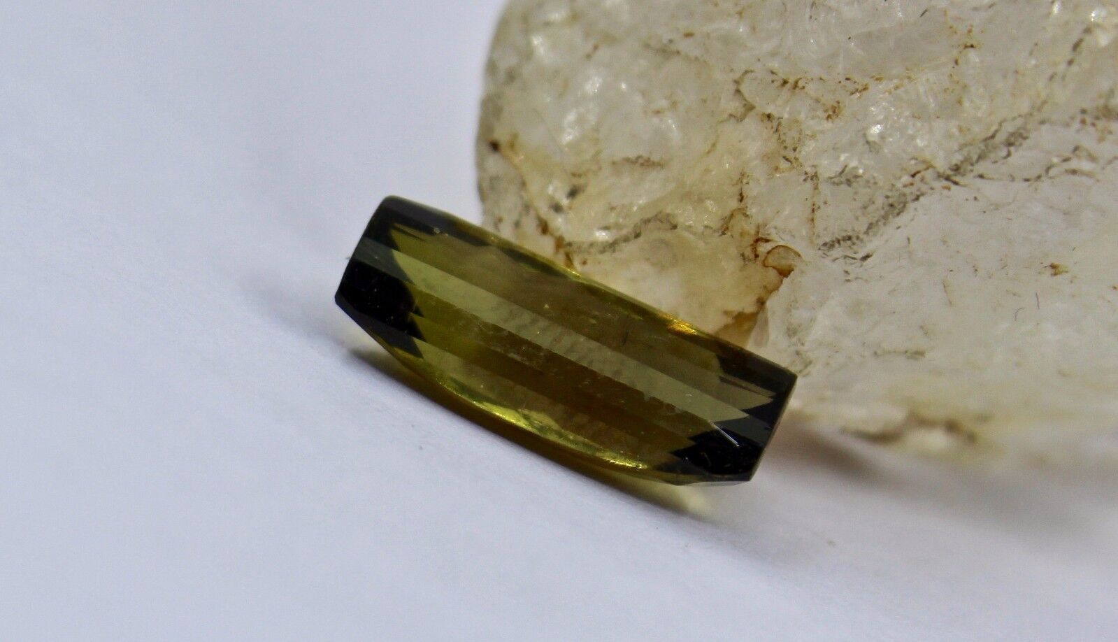 NATURAL GREEN MULTI TOURMALINE FANCY CUT 3.88 CTS GEMSTONE FOR RING PENDANT 