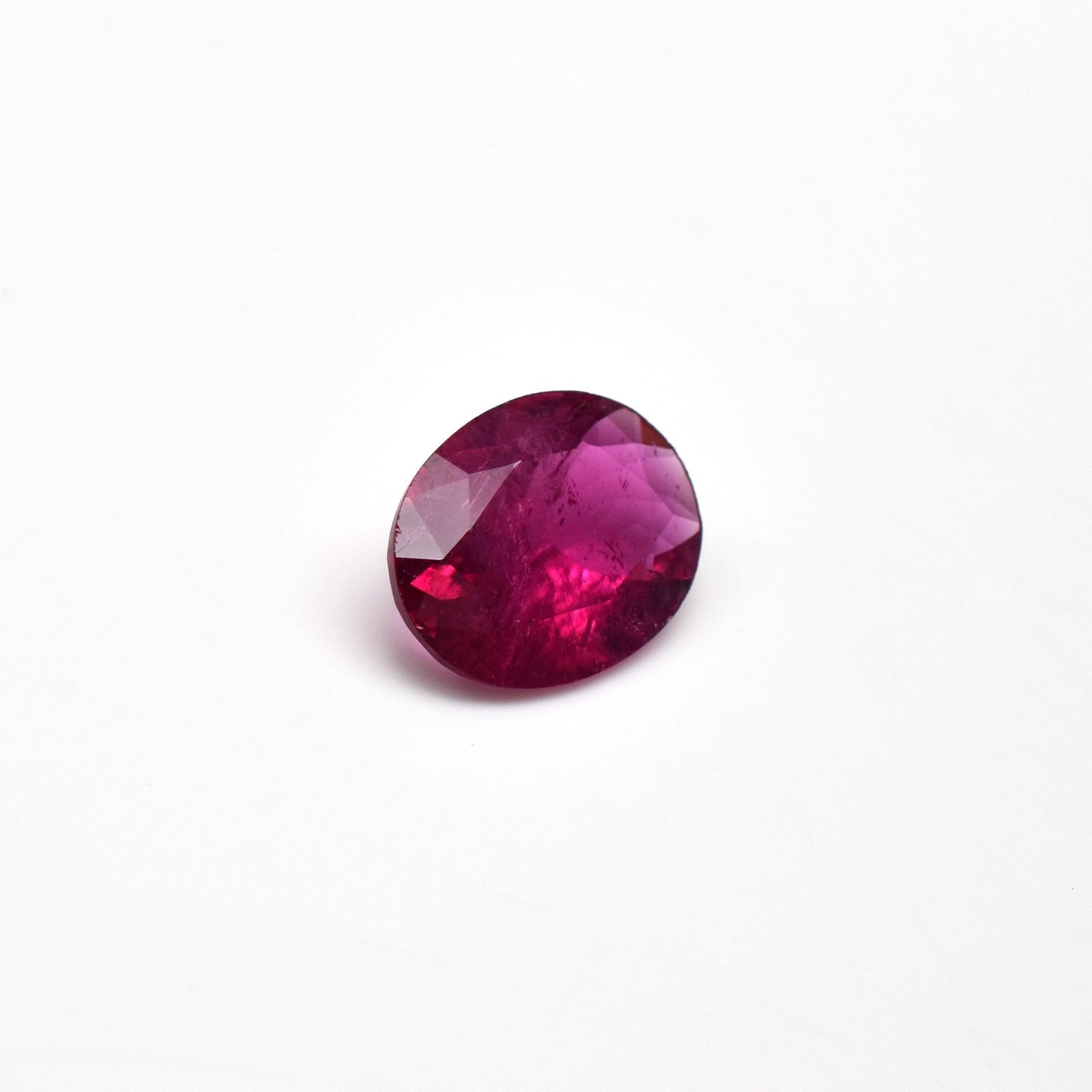 Natural Pink Tourmaline Rubellite 2.88 Ct Oval Loose Gemstone Ring Pendant