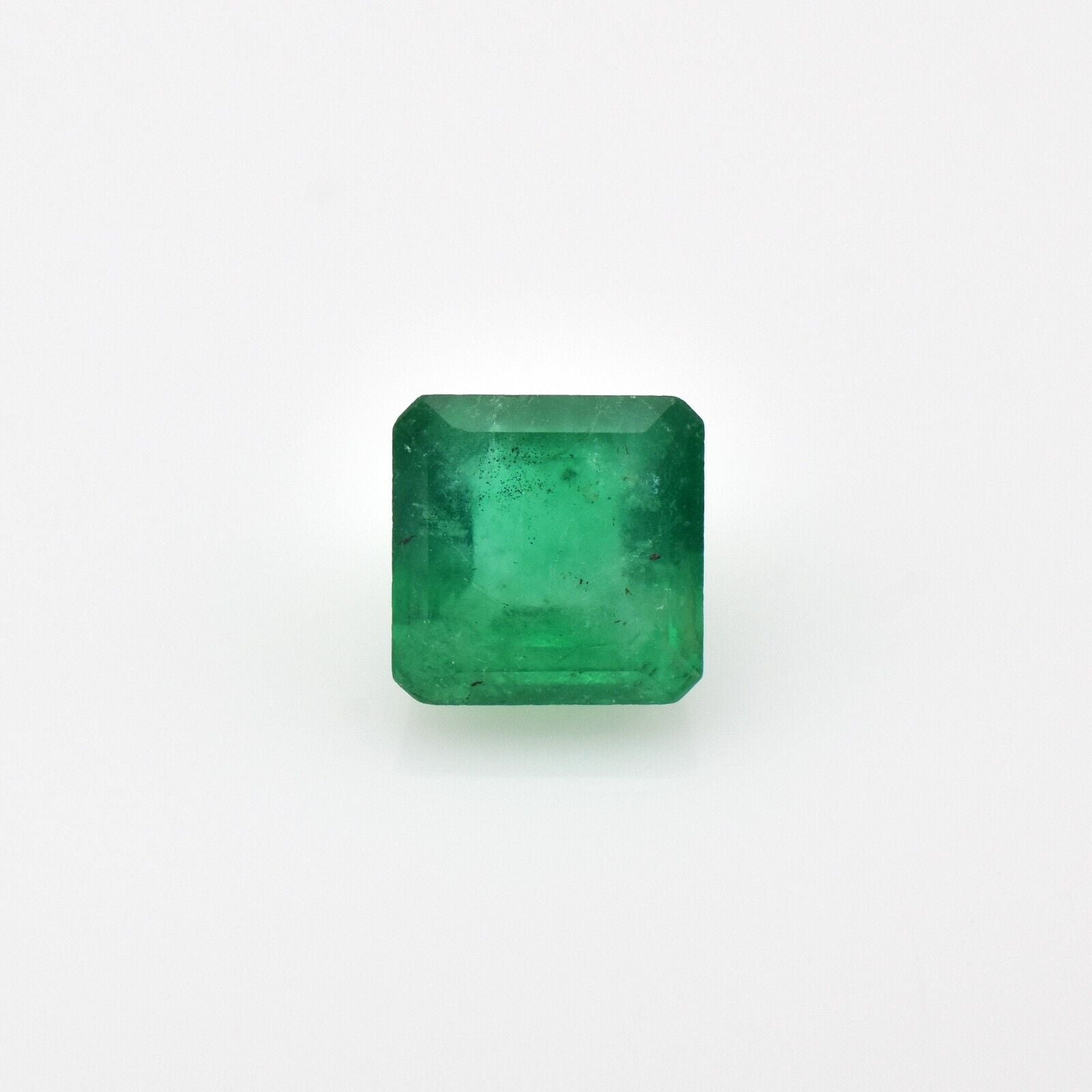 Natural Emerald Square 6mm 0.81 Ct Gemstone Ring/May Birthstone/Gift for her