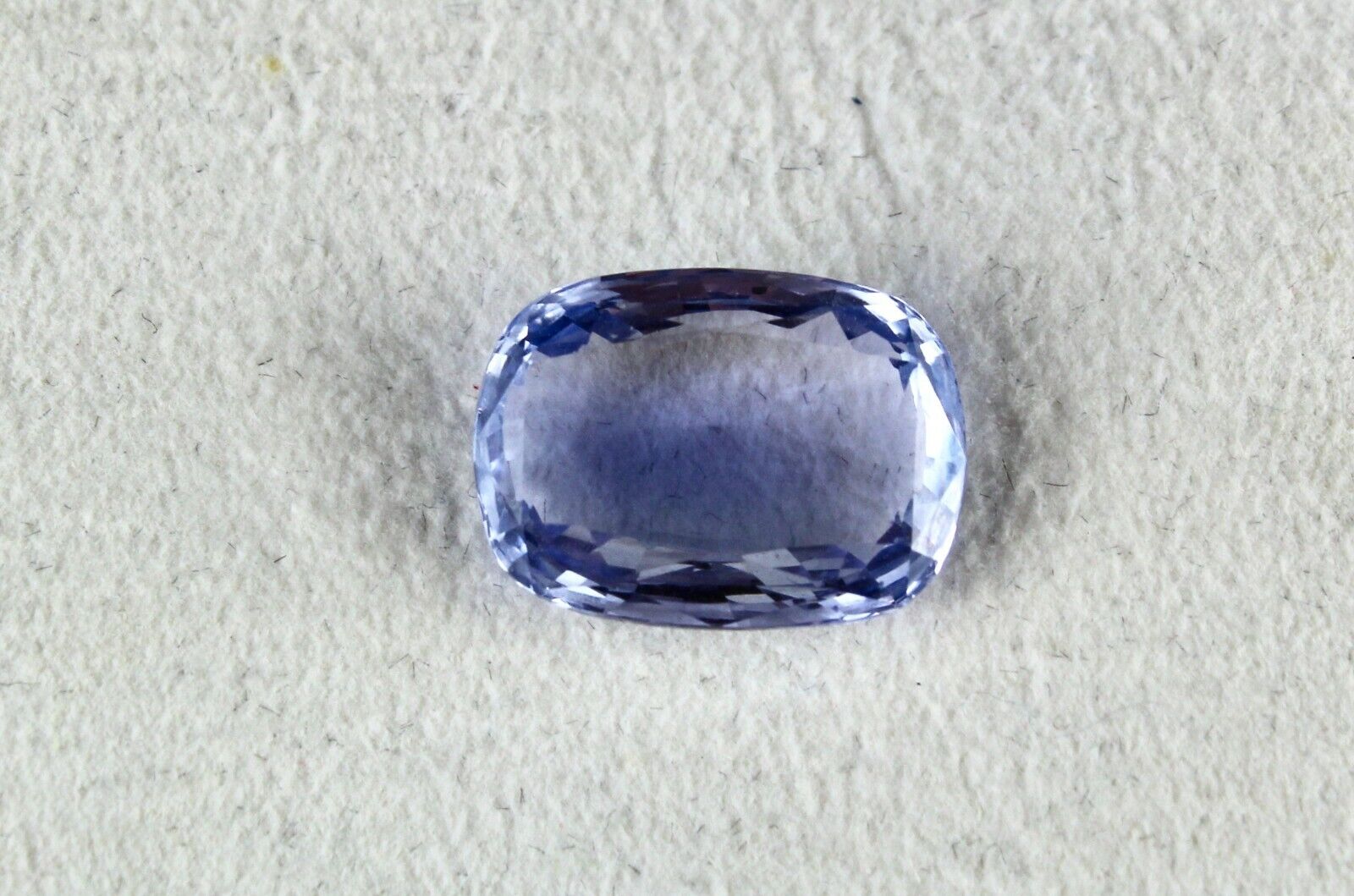 TOP NATURAL UNHEATED CEYLON BLUE SAPPHIRE CUSHION CUT 8.64 CARATS GEMSTONE RING