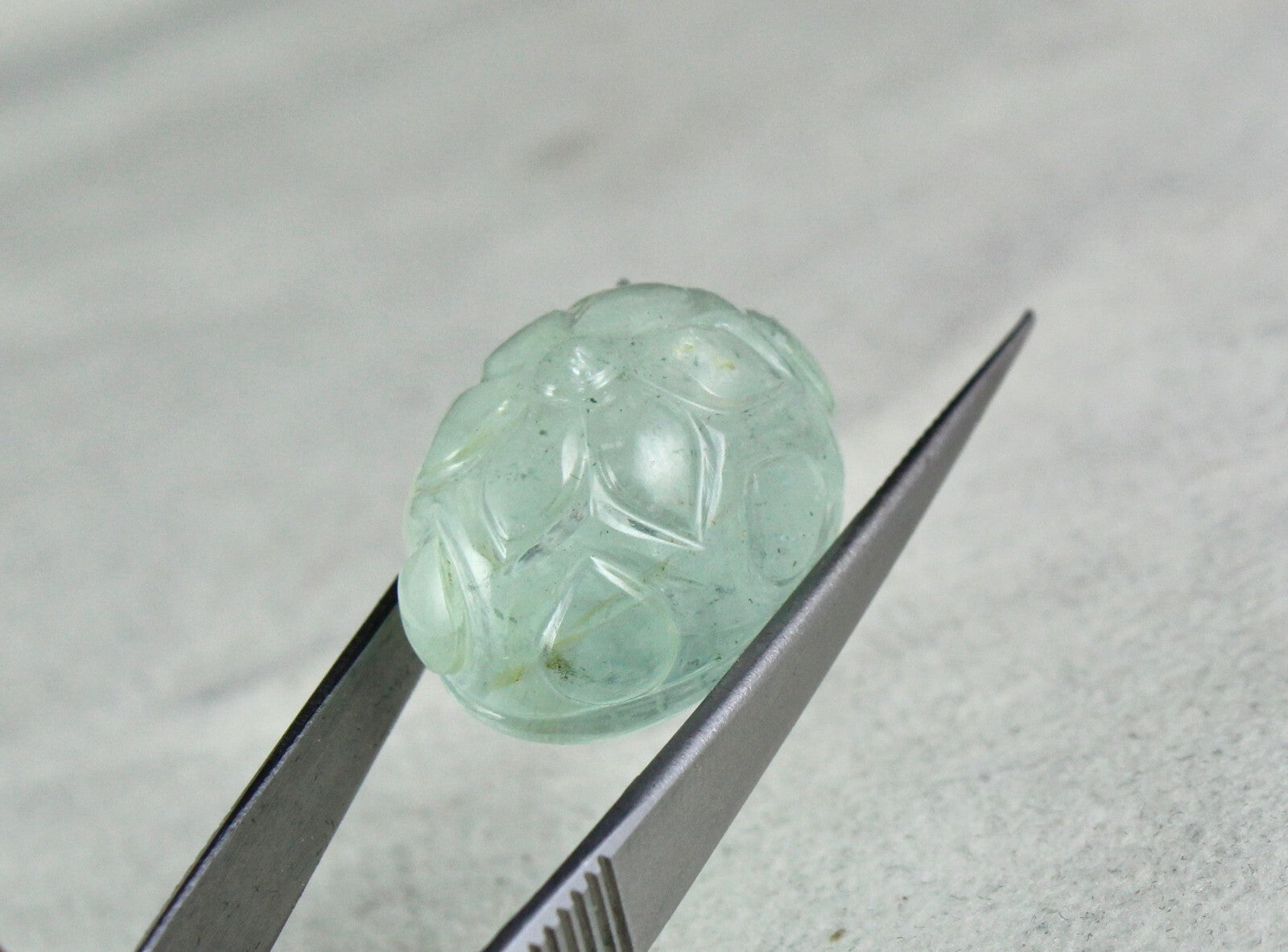 Certified Natural Blue Aquamarine 45.15 Ct 23x19mm Gemstone For Pendant Ring