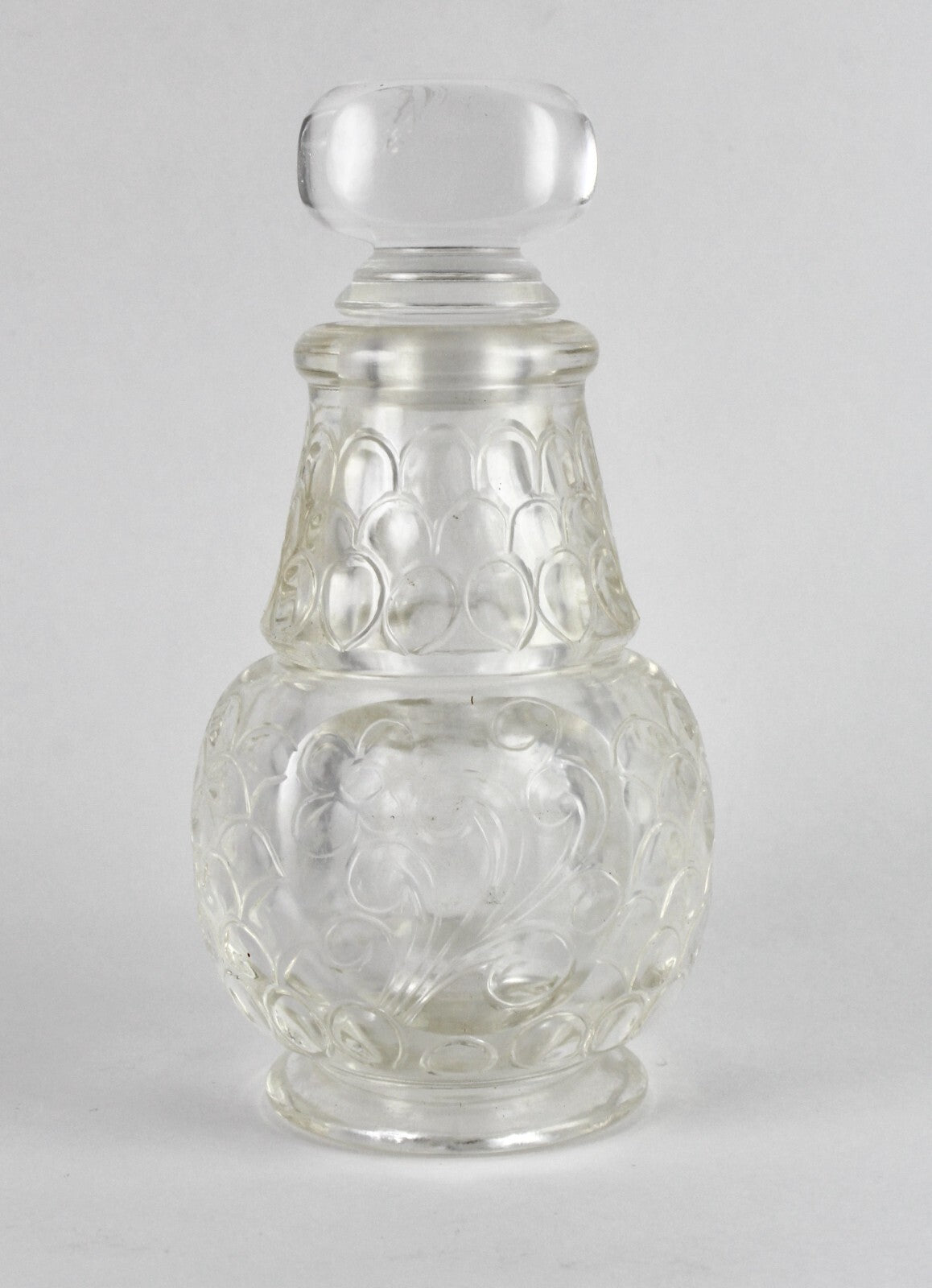 Certified Handmade 2070ct Natural Rock Crystal Quartz Perfume Bottle Home Decor