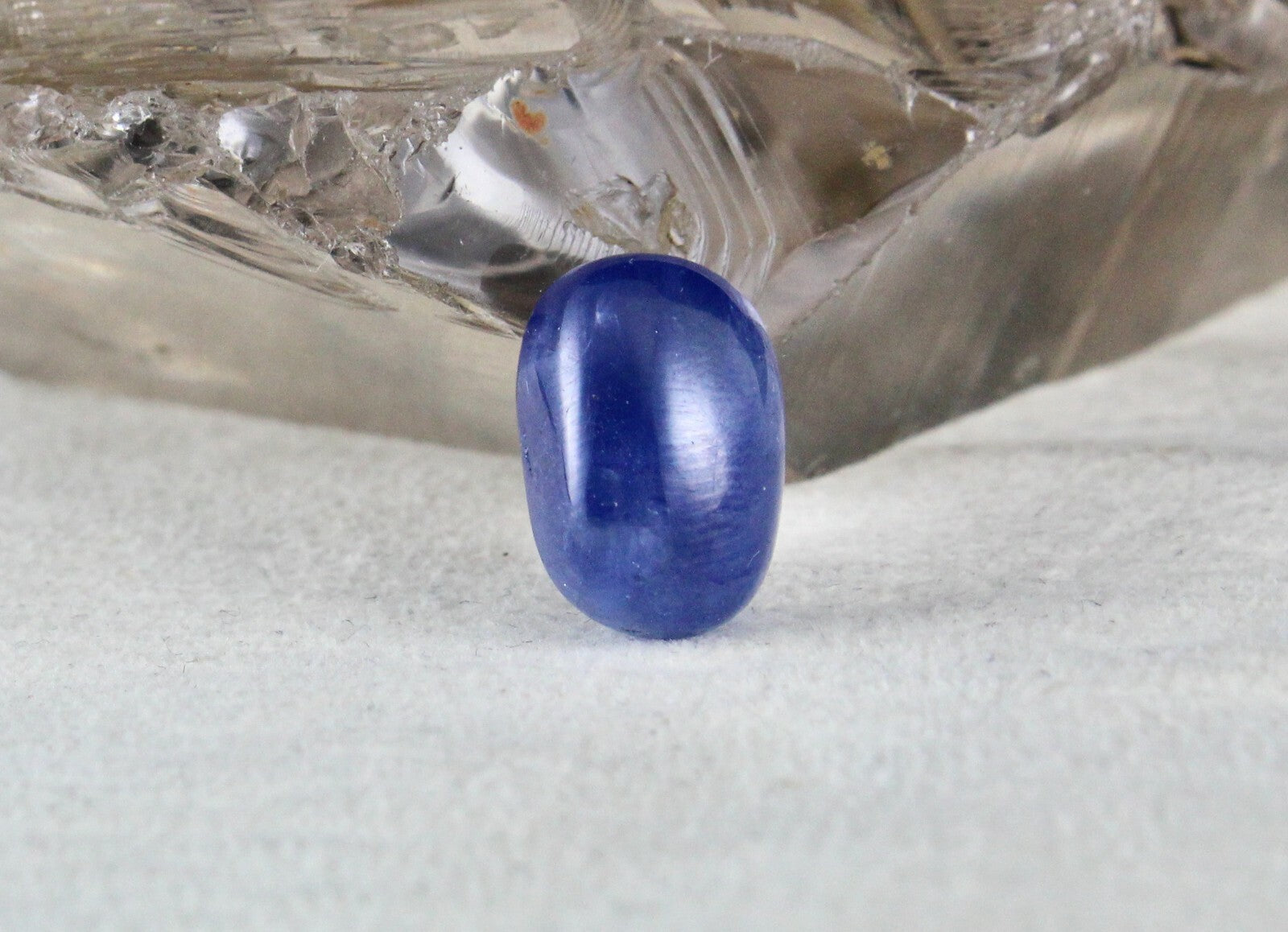 Certified Natural Blue Sapphire 15.32 Ct Oval Cabochon Ring Pendant