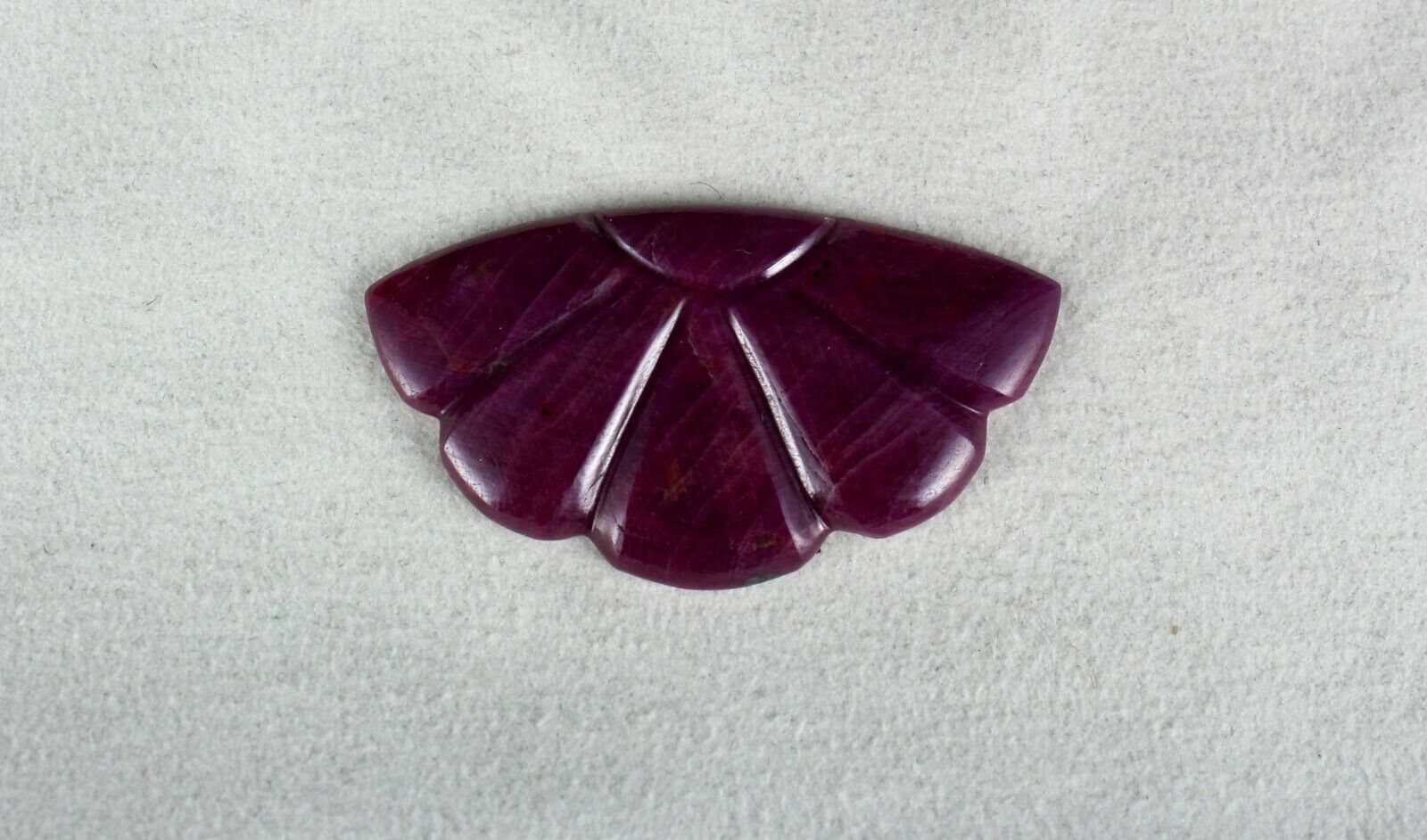 32X58 MM HAND CRAFTED NATURAL RUBY CARVED 110 CARATS GEMSTONE DESIGNING PENDANT