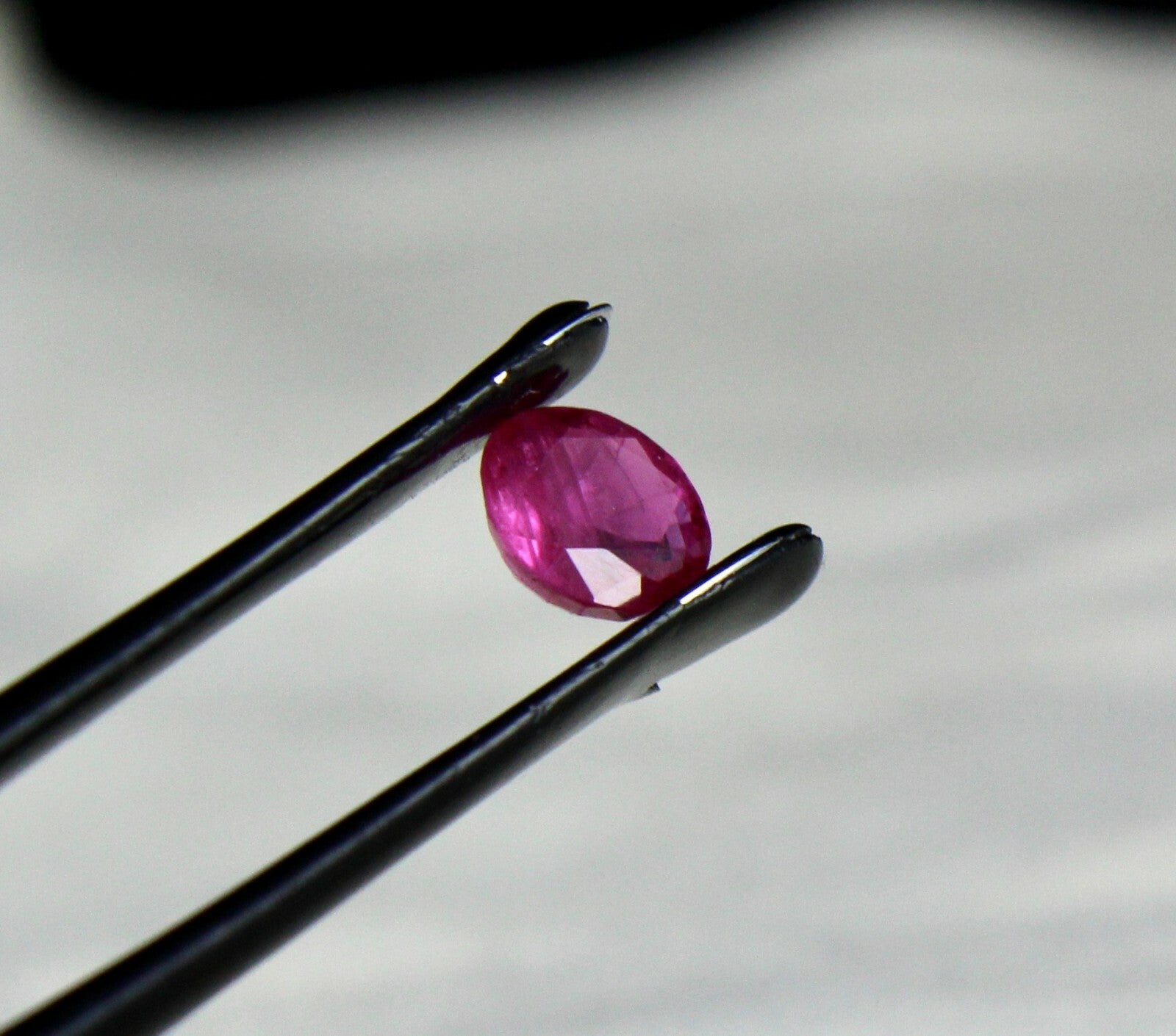 Certified Gtl Heated Burma Natural Ruby 1.61ct Ring/pendant Sterling Silver