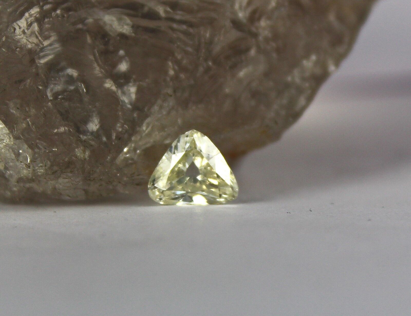 Fancy Natural Old Mutual Diamond Trillion 1.29 Carats Cut Stone For Ring Pendant