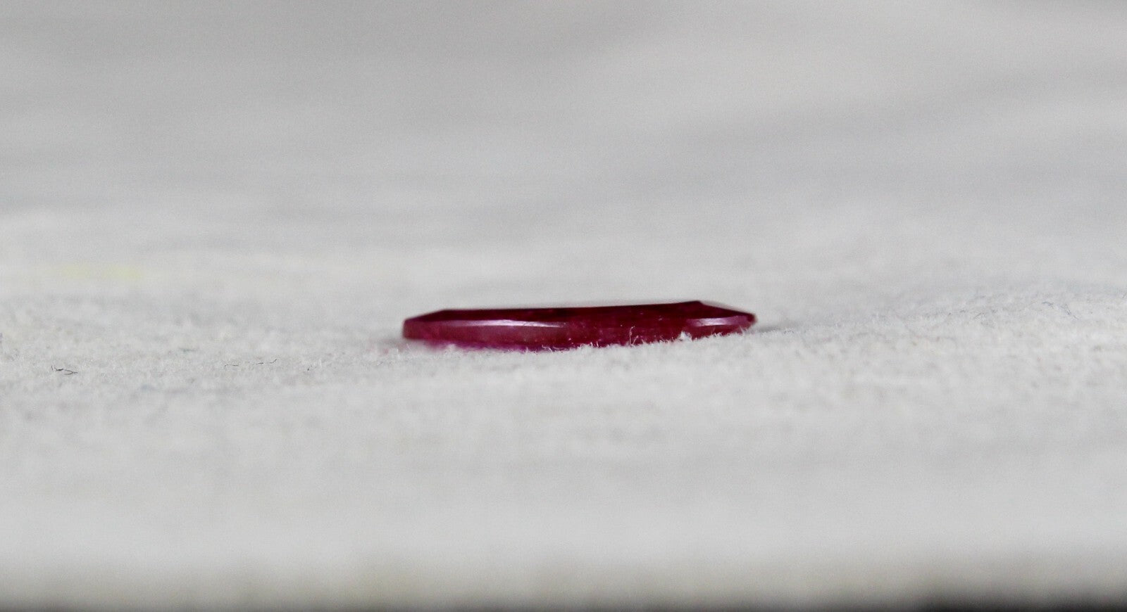 Certified Natural Ruby 1.78 Ct Pear Cut Unheated Mozambique Stone Ring Pendant