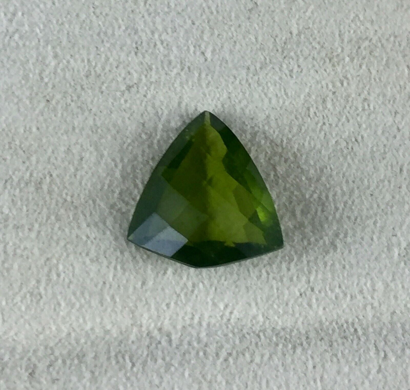 Natural Green Vesuvianite Idocrase Fancy Cut 8.24 Ct Gemstone For Ring Pendant