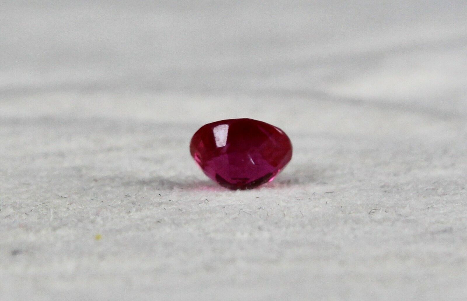 CERTIFIED NATURAL HEATED BURMA RUBY OVAL CUT 1.03 CTS GEMSTONE RING PENDANT