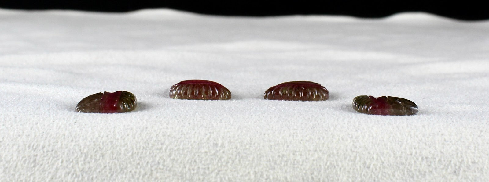 Certified Natural Multi Colour Tourmaline 34.07 Ct Gemstone Pendant Earring