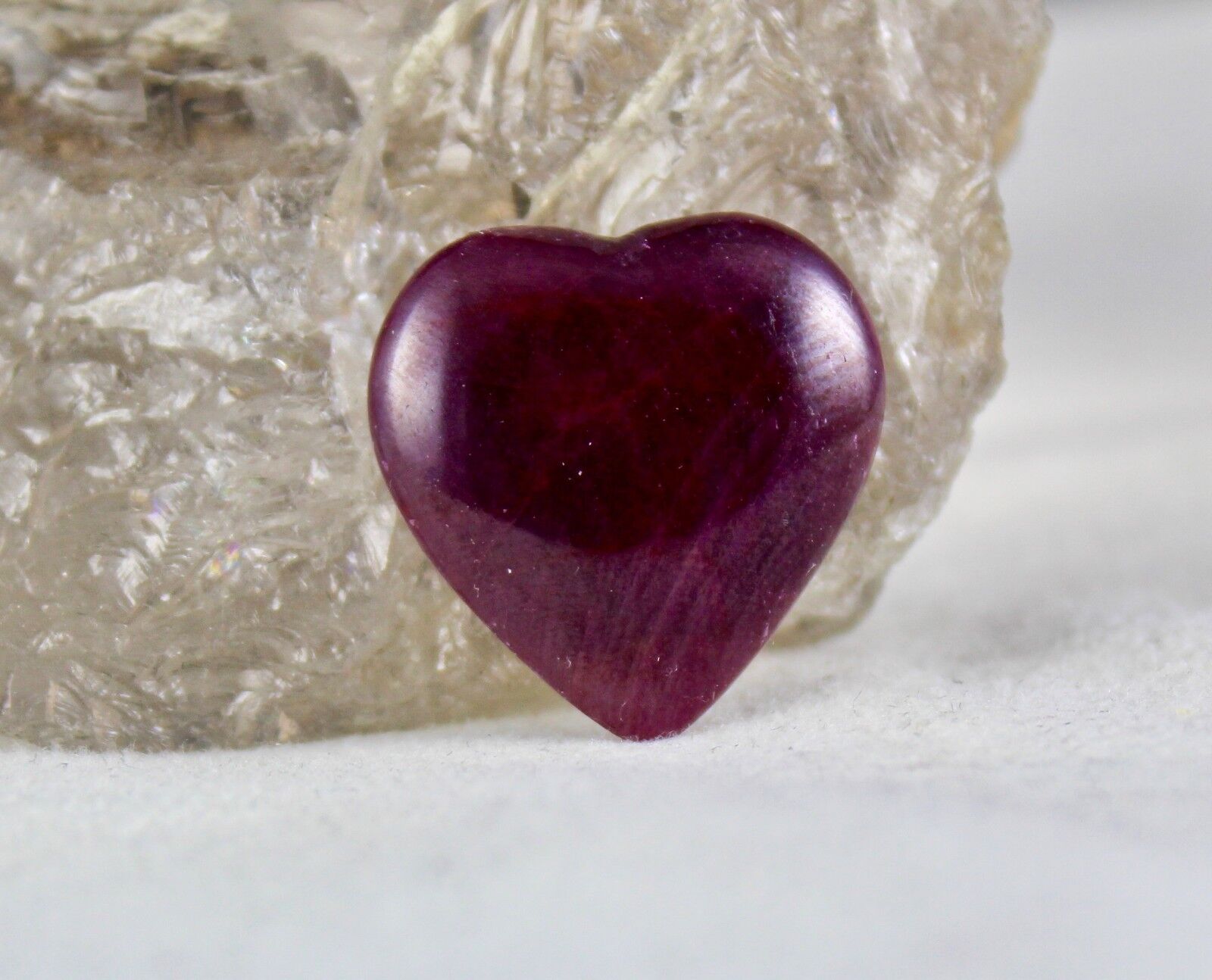 Natural Ruby Heart Cabochon Untreated Gemstone 28.68 Carats 22x21mm Ring Pendant