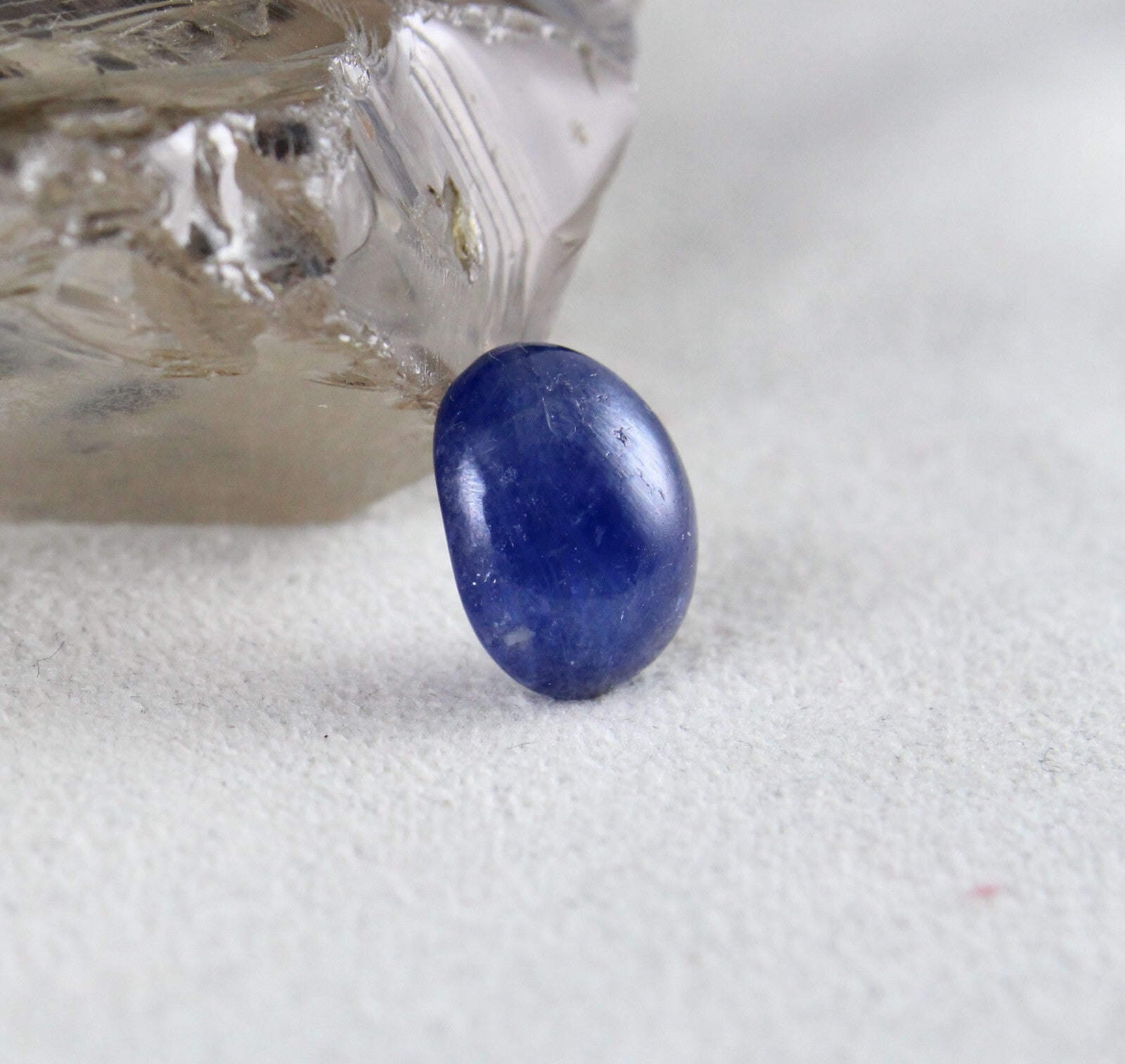 Certified Natural Unheated Blue Sapphire 7.40 Ct Cabochon Ring Pendant