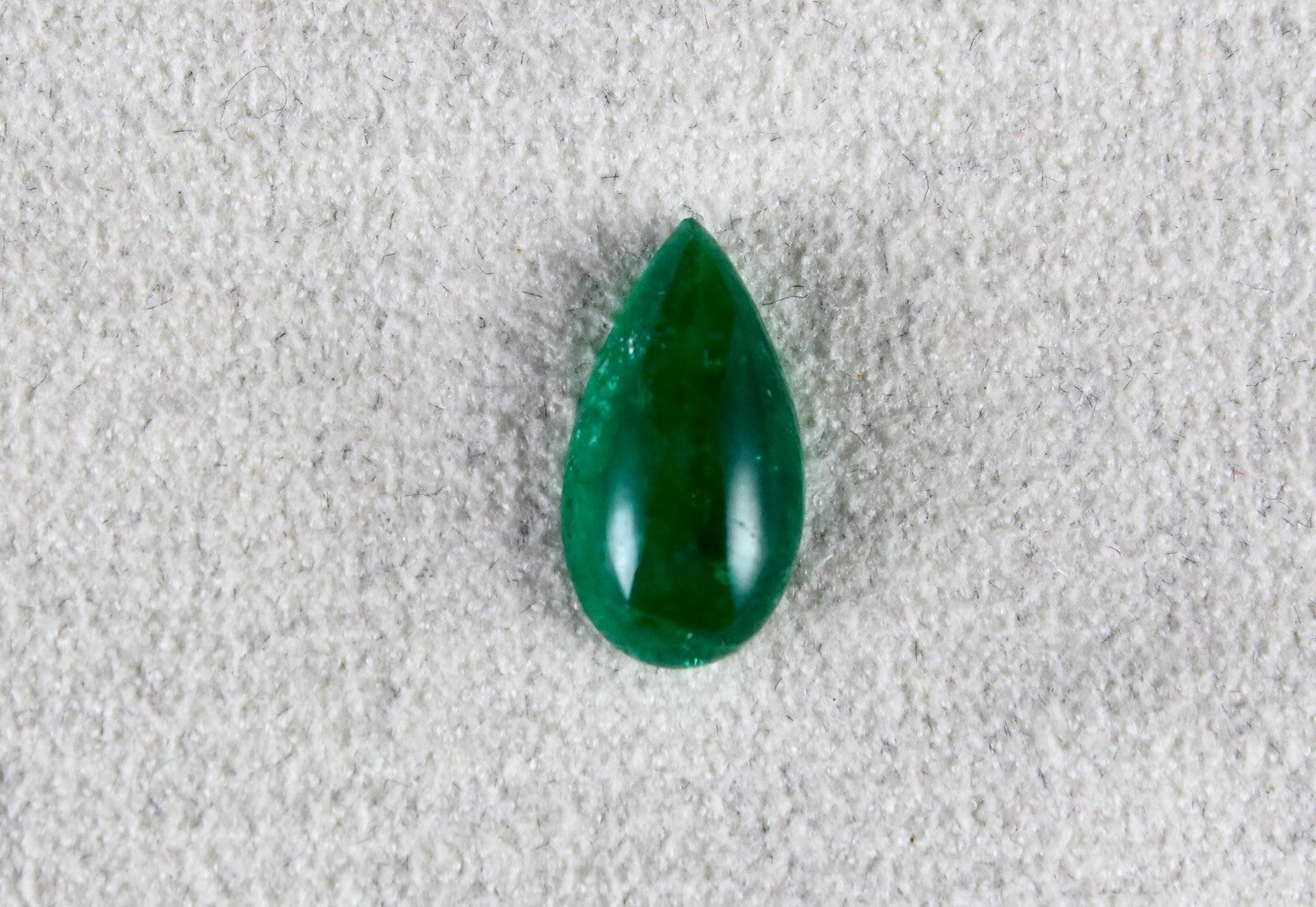 Natural Zambian Emerald Pear Cabochon 2.29 Ct Loose Gemstone For Ring Pendant