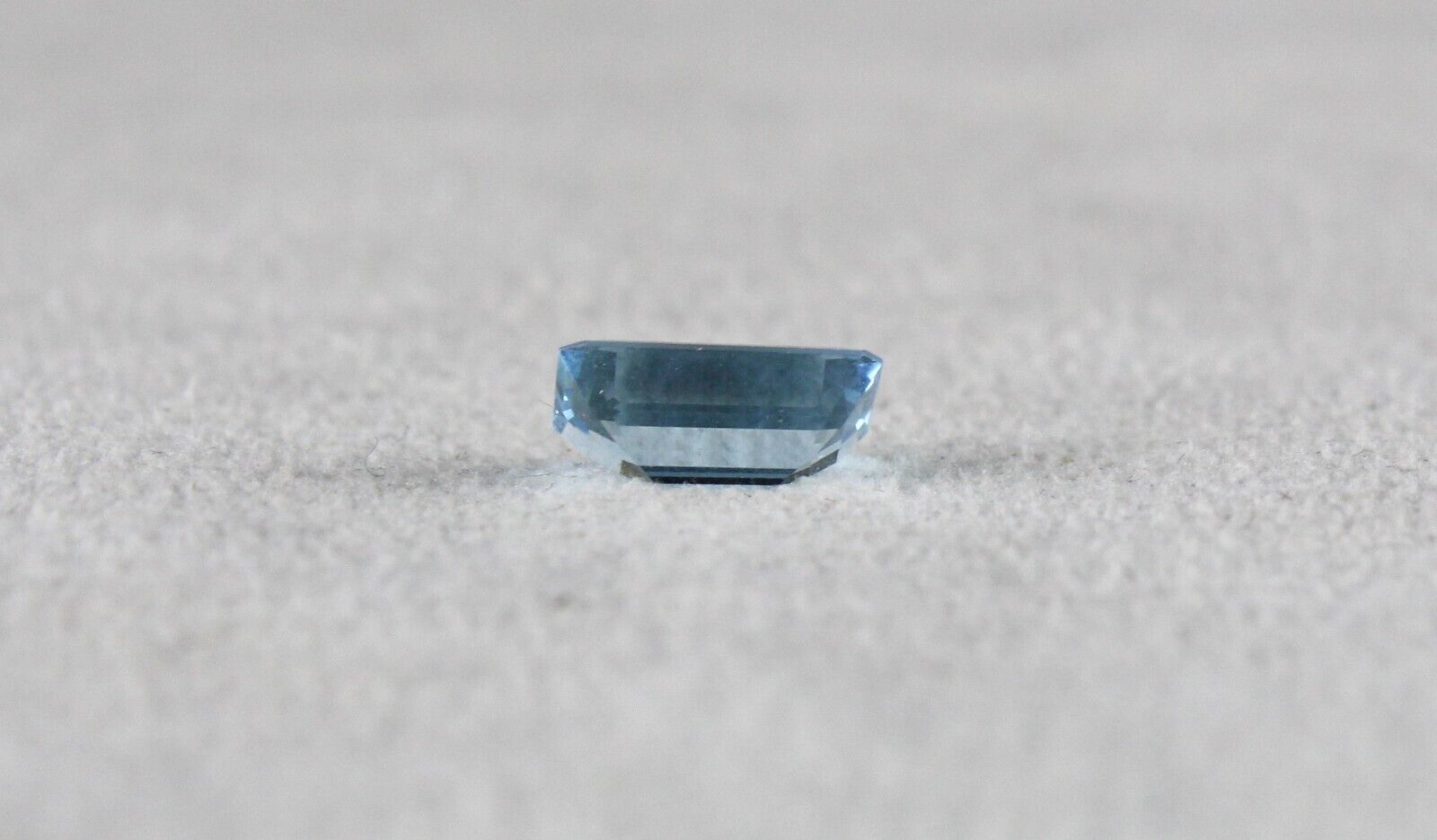 9x6 MM NATURAL BLUE AQUAMARINE OCTAGON CUT 1.56 CARATS GEMSTONE RING PENDANT