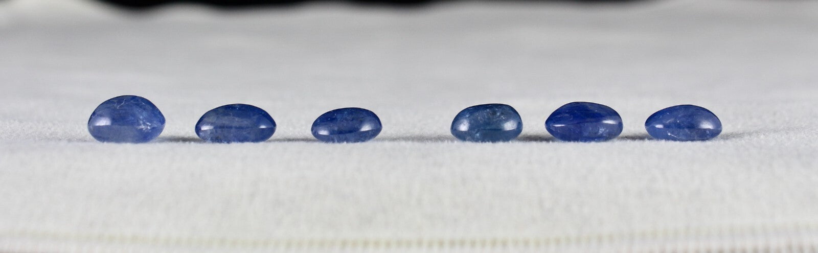 Certified Natural Burmese Blue Sapphire Pair 21.30ct Oval Cabochon For Earrings