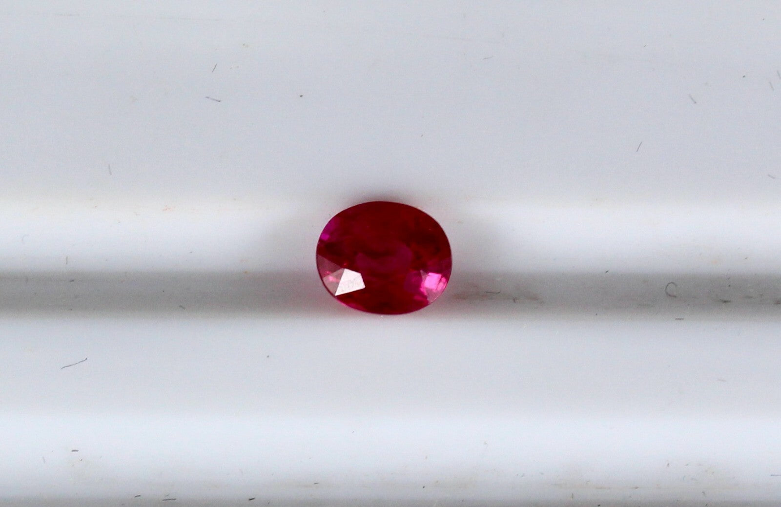 Certified Natural Heated Burma Ruby 1.03ct Oval Cut Gemstone Ring Pendant