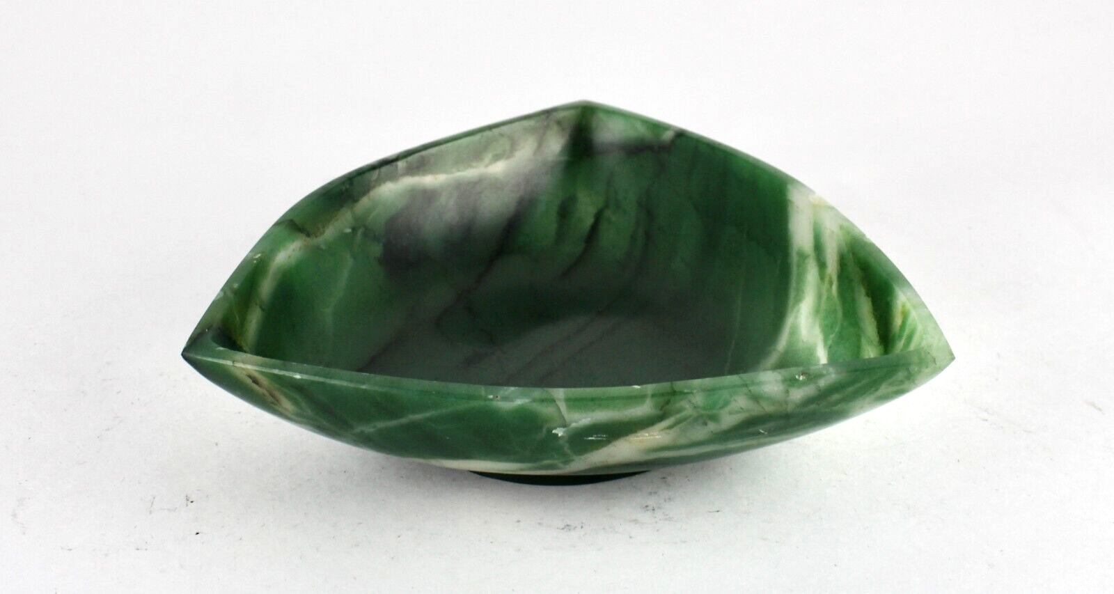 UNIQUE NATURAL MOS AGATE CARVED BOWL 1082 CARATS GEMSTONE FOR HOME DECOR