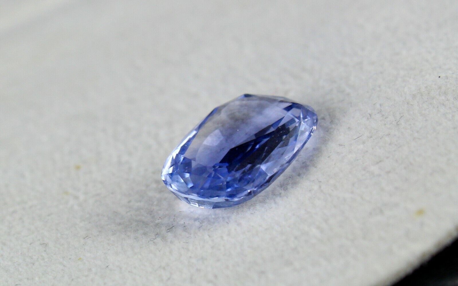 TOP NATURAL UNHEATED CEYLON BLUE SAPPHIRE CUSHION CUT 8.64 CARATS GEMSTONE RING