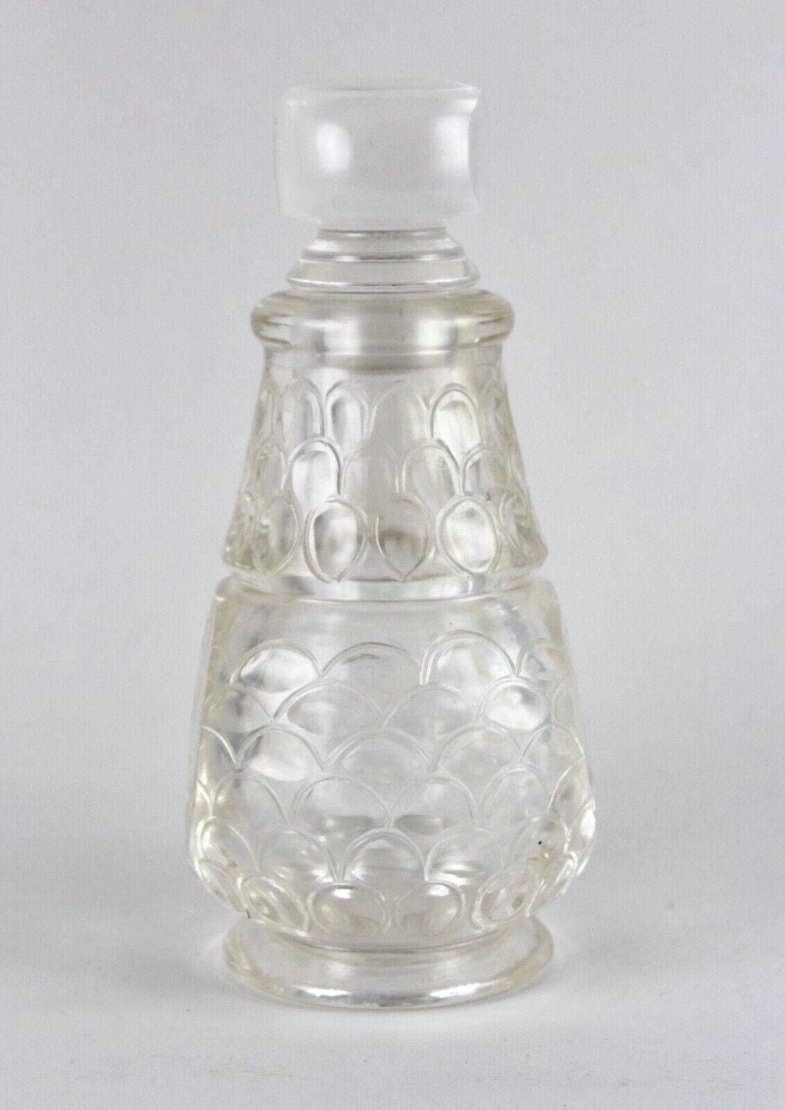 Handmade Natural Rock Crystal Quartz 2070 Ct Carved Perfume Bottle Home Decor