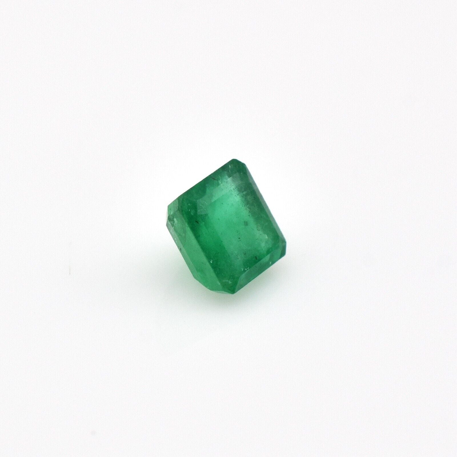 Natural Emerald Square 6mm 0.81 Ct Gemstone Ring/May Birthstone/Gift for her