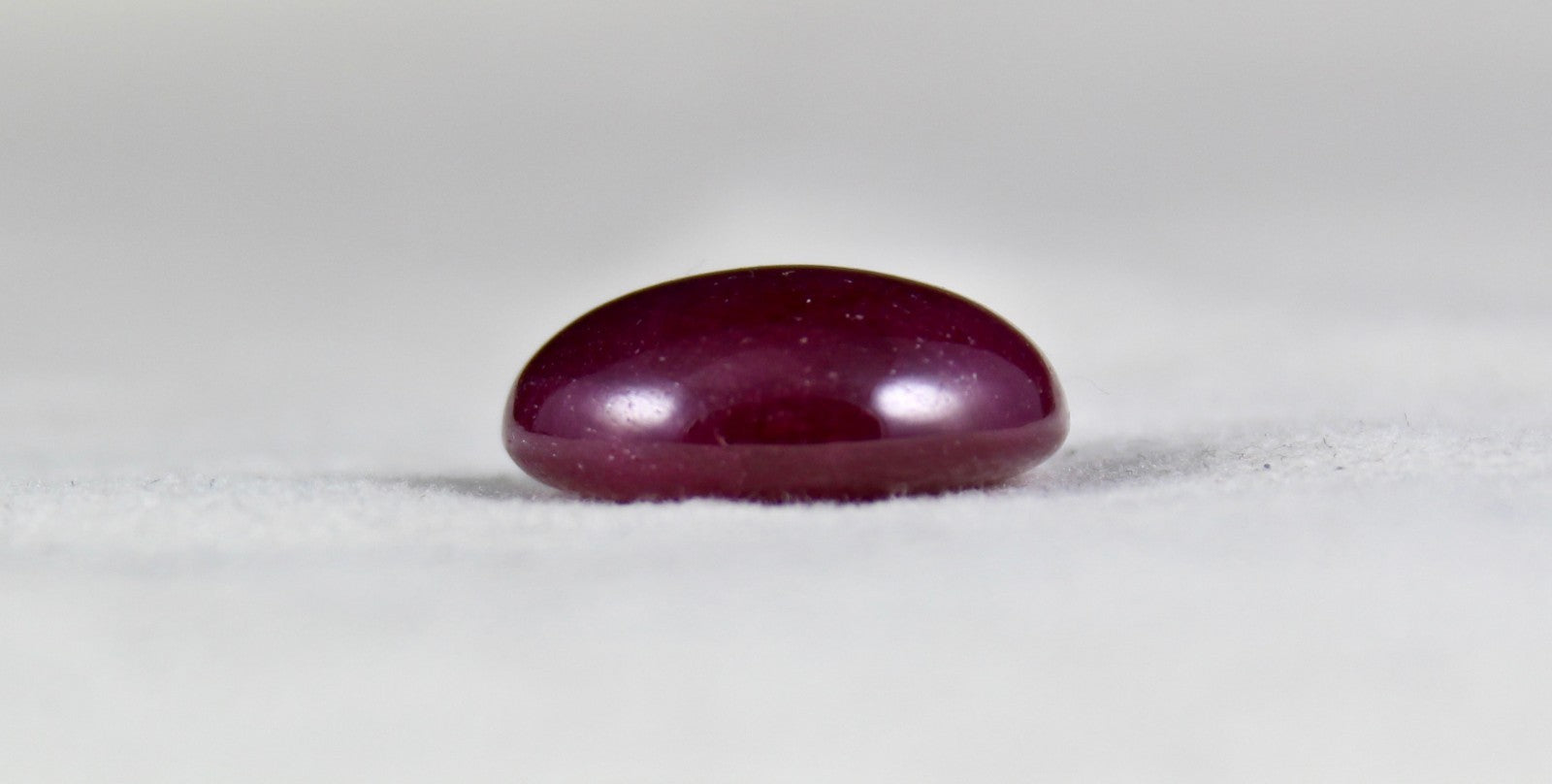 Certified Natural Ruby Round Cabochon 33 Ct Gemstone For Pendant Ring Design